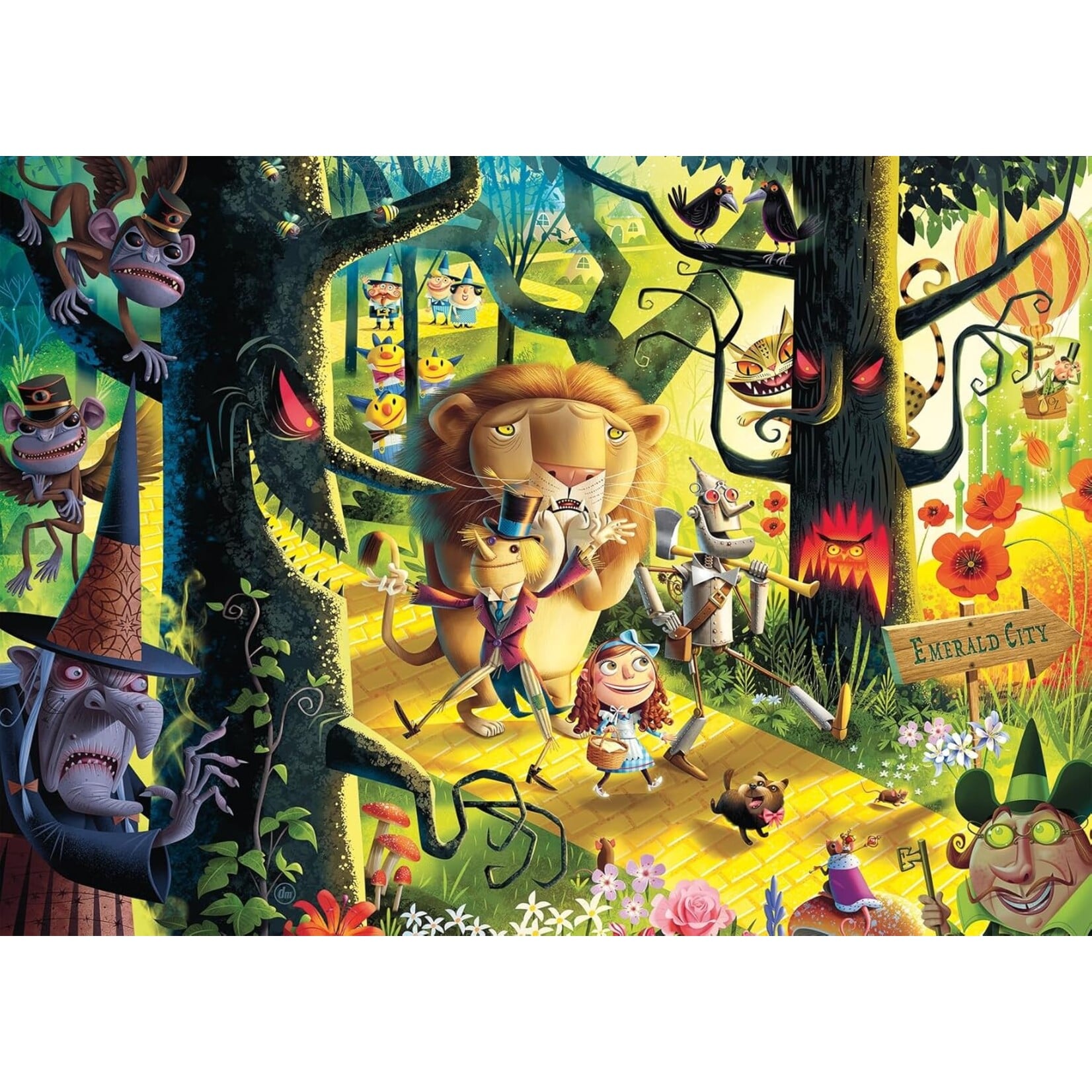 Ravensburger MacAdam: Lions, Tigers & Bears, Oh My! - 1000 Piece Puzzle