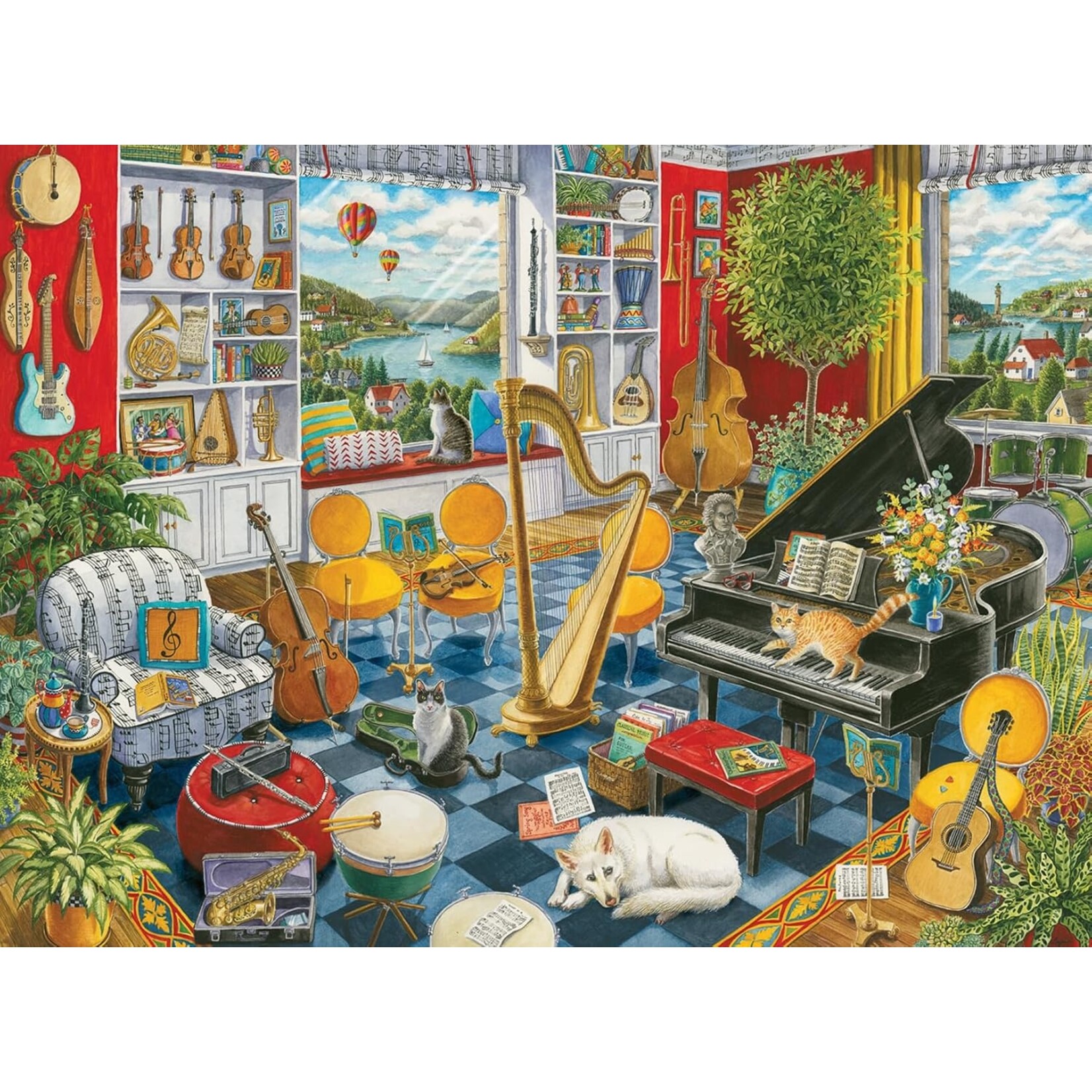 Ravensburger The Music Room - 500 Piece Puzzle