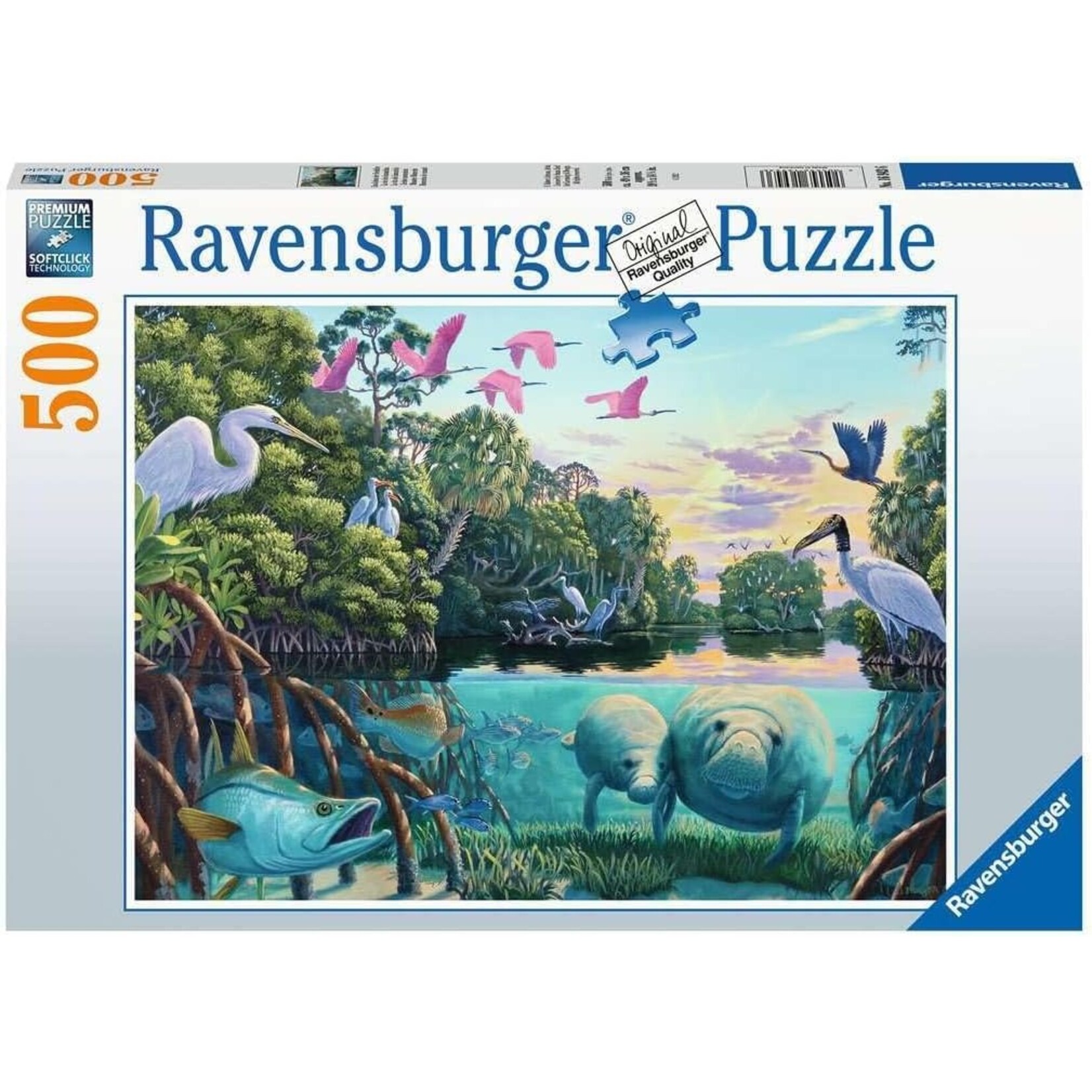 Ravensburger Manatee Moments - 500 Piece Puzzle