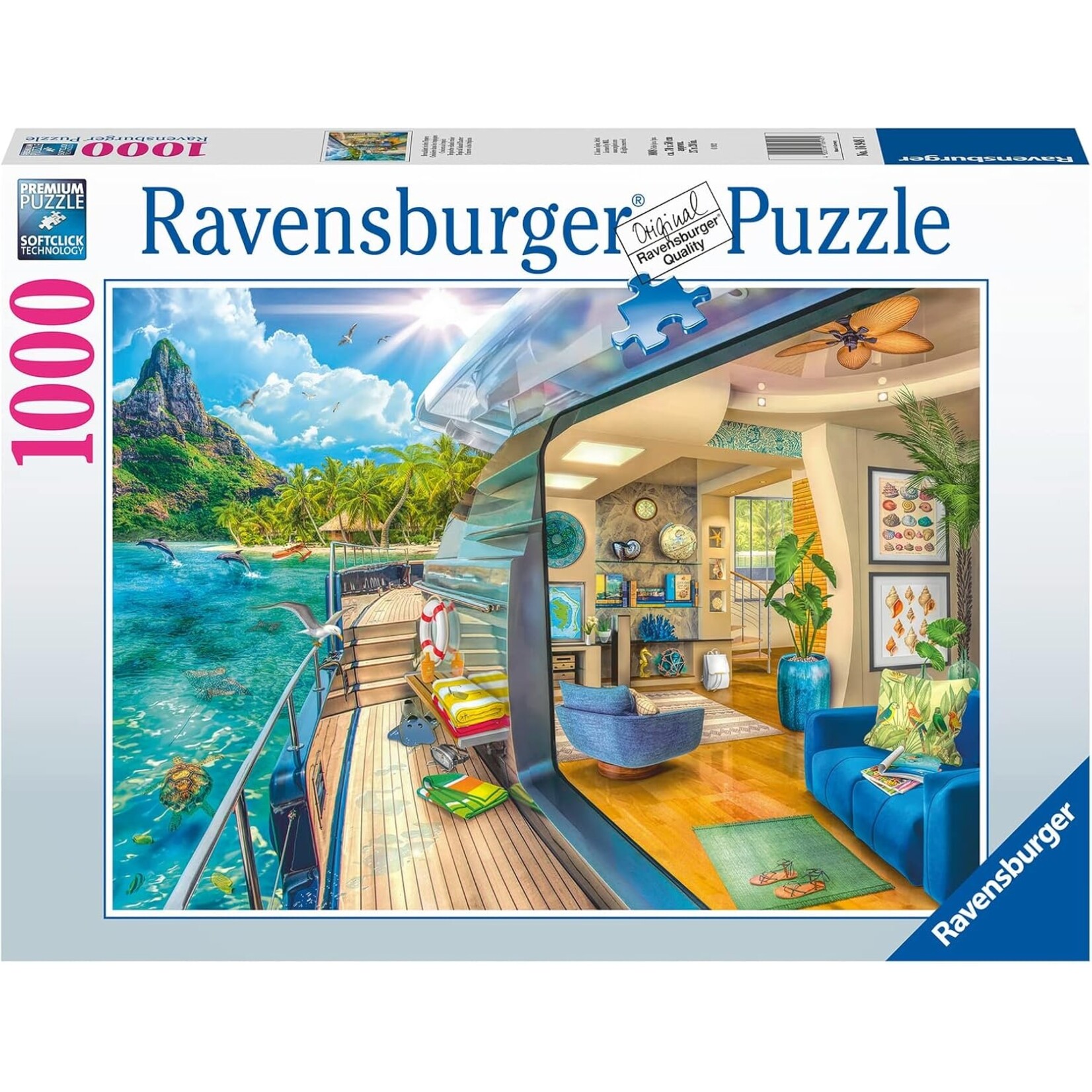 Ravensburger Tropical Island Charter - 1000 Piece Puzzle