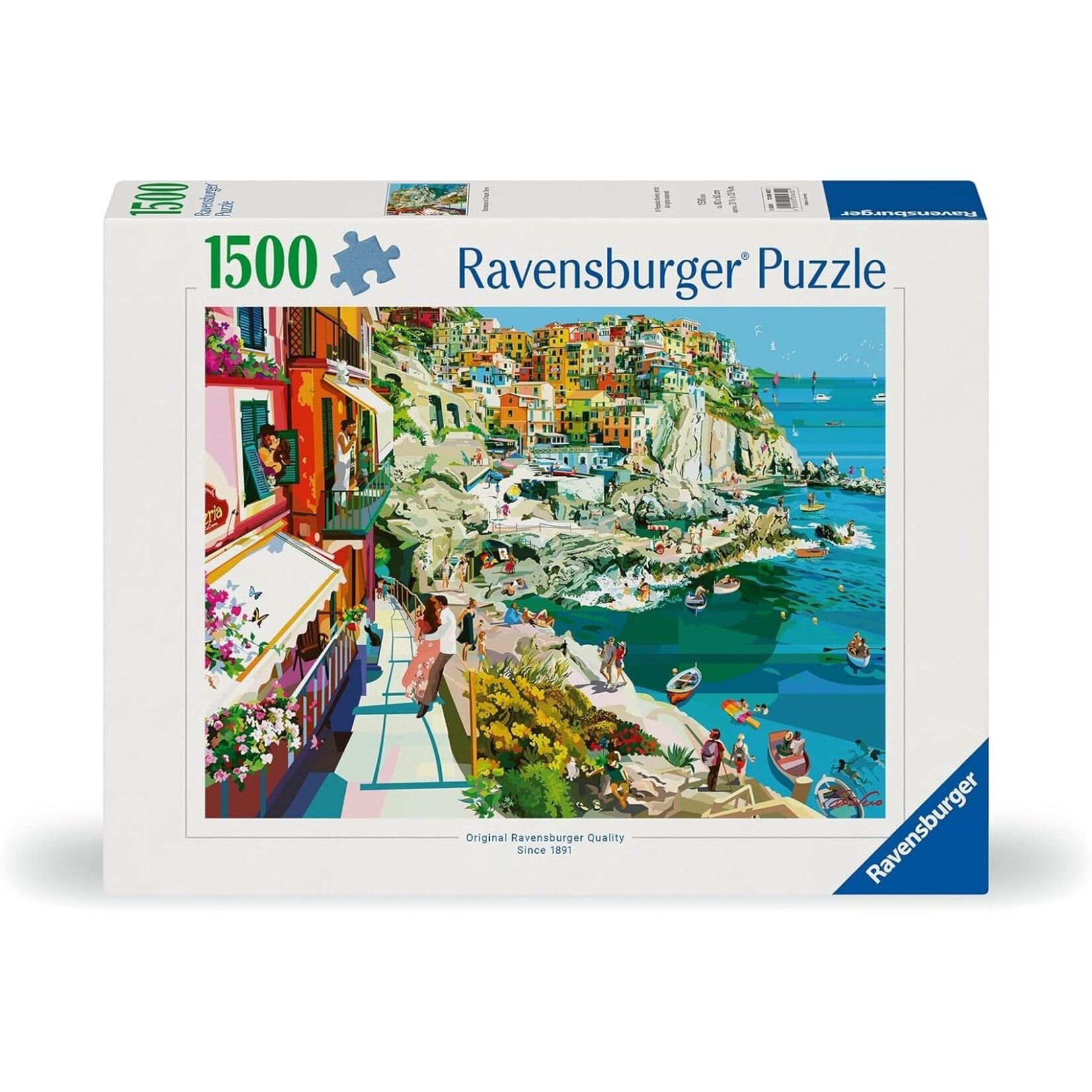 Ravensburger Romance in Cinque Terre - 1500 Piece Puzzle