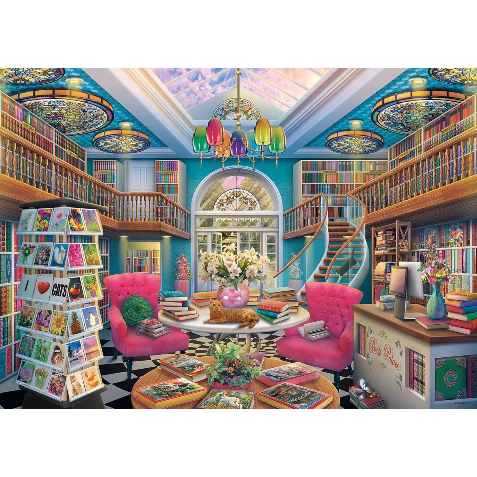 Ravensburger The Book Palace - 1000 Piece Puzzle