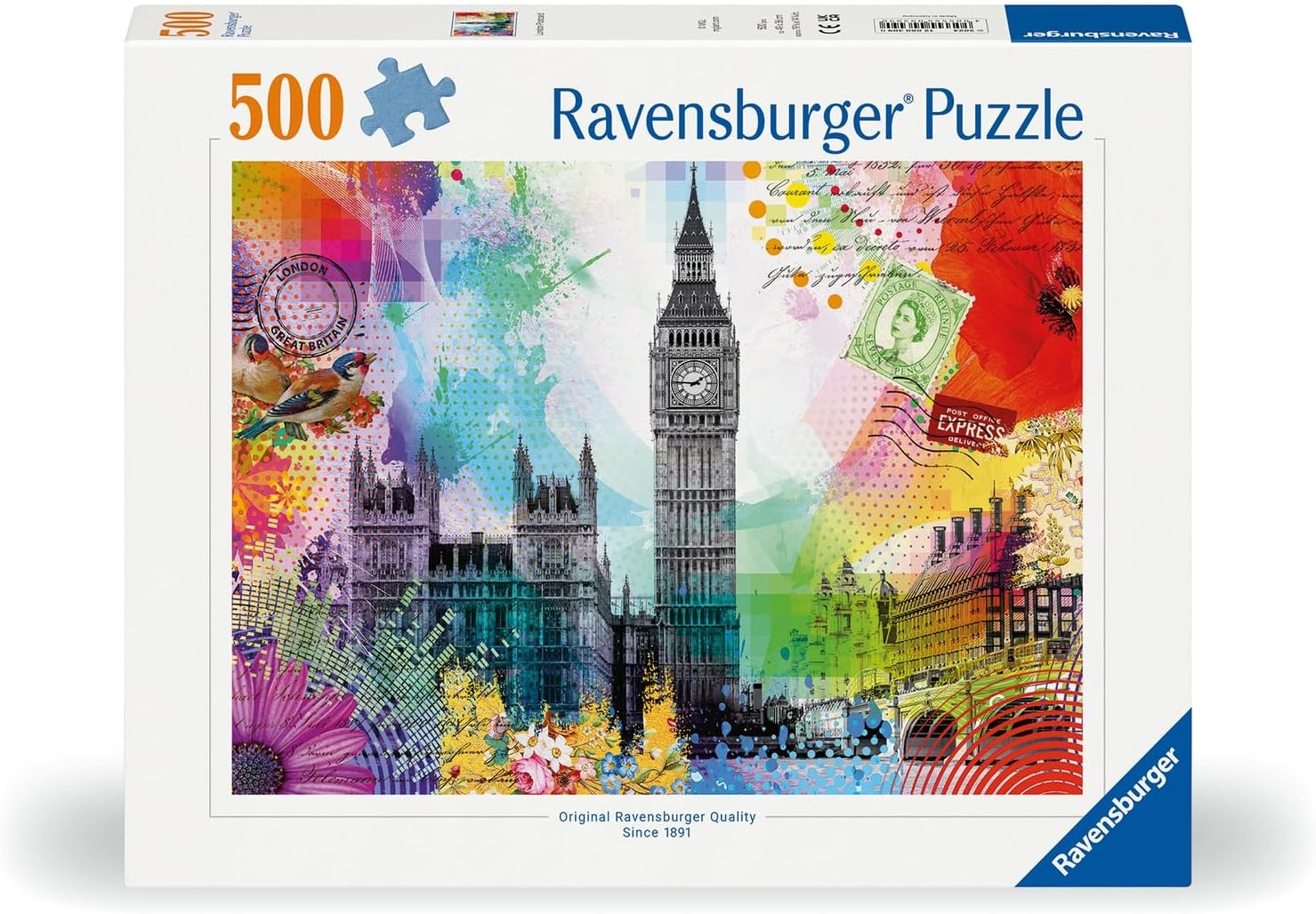 London Postcard - 500 Piece Puzzle