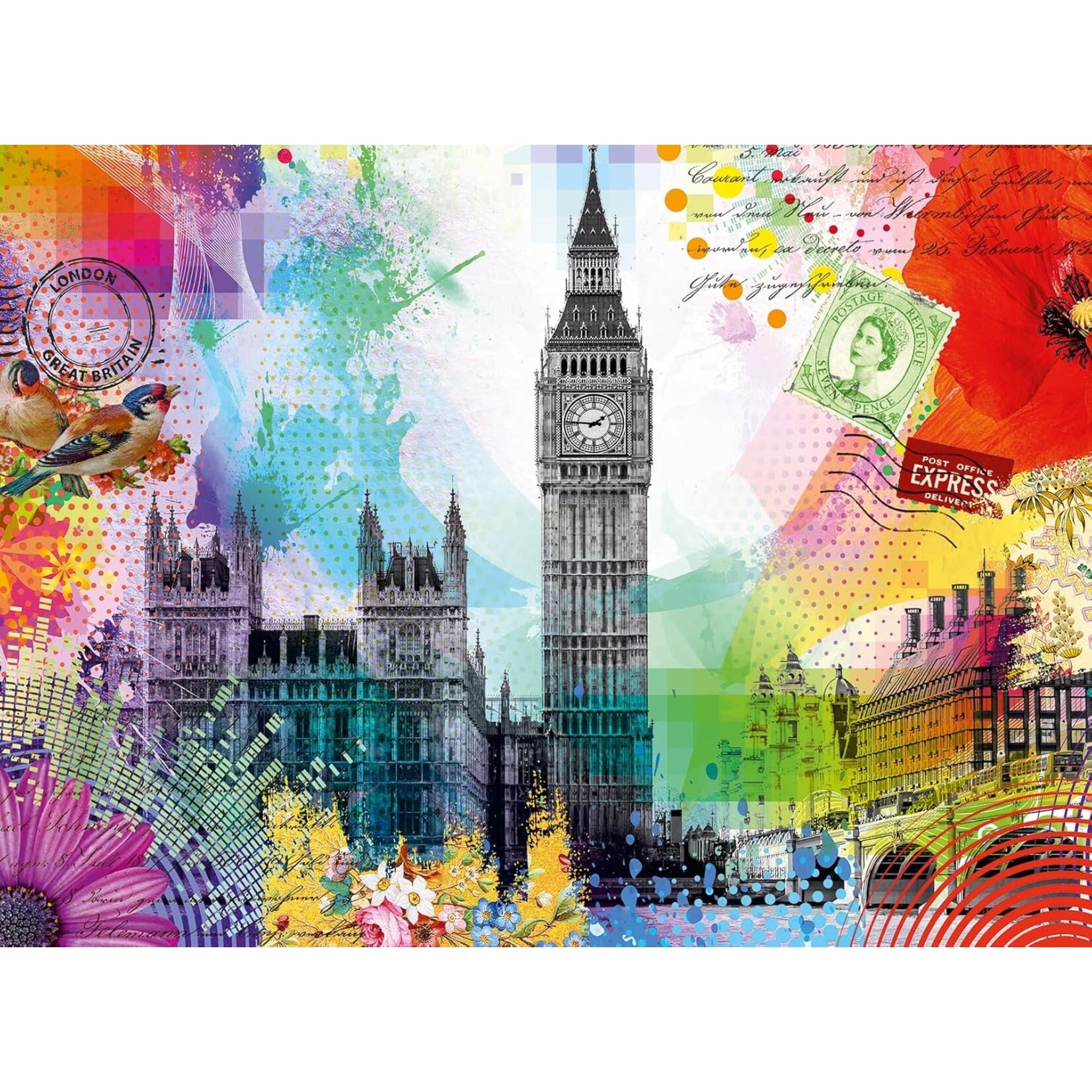 Ravensburger London Postcard - 500 Piece Puzzle