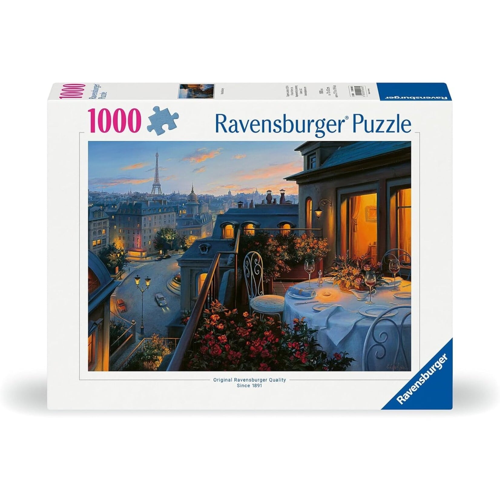 Ravensburger Paris Balcony - 1000 Piece Puzzle