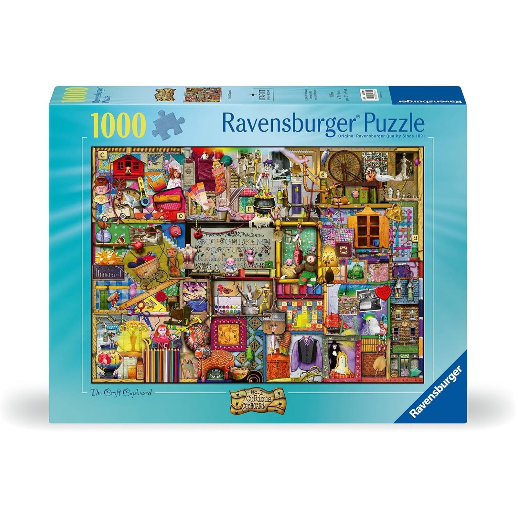 Ravensburger The Craft Cupboard - 1000 Piece Puzzle