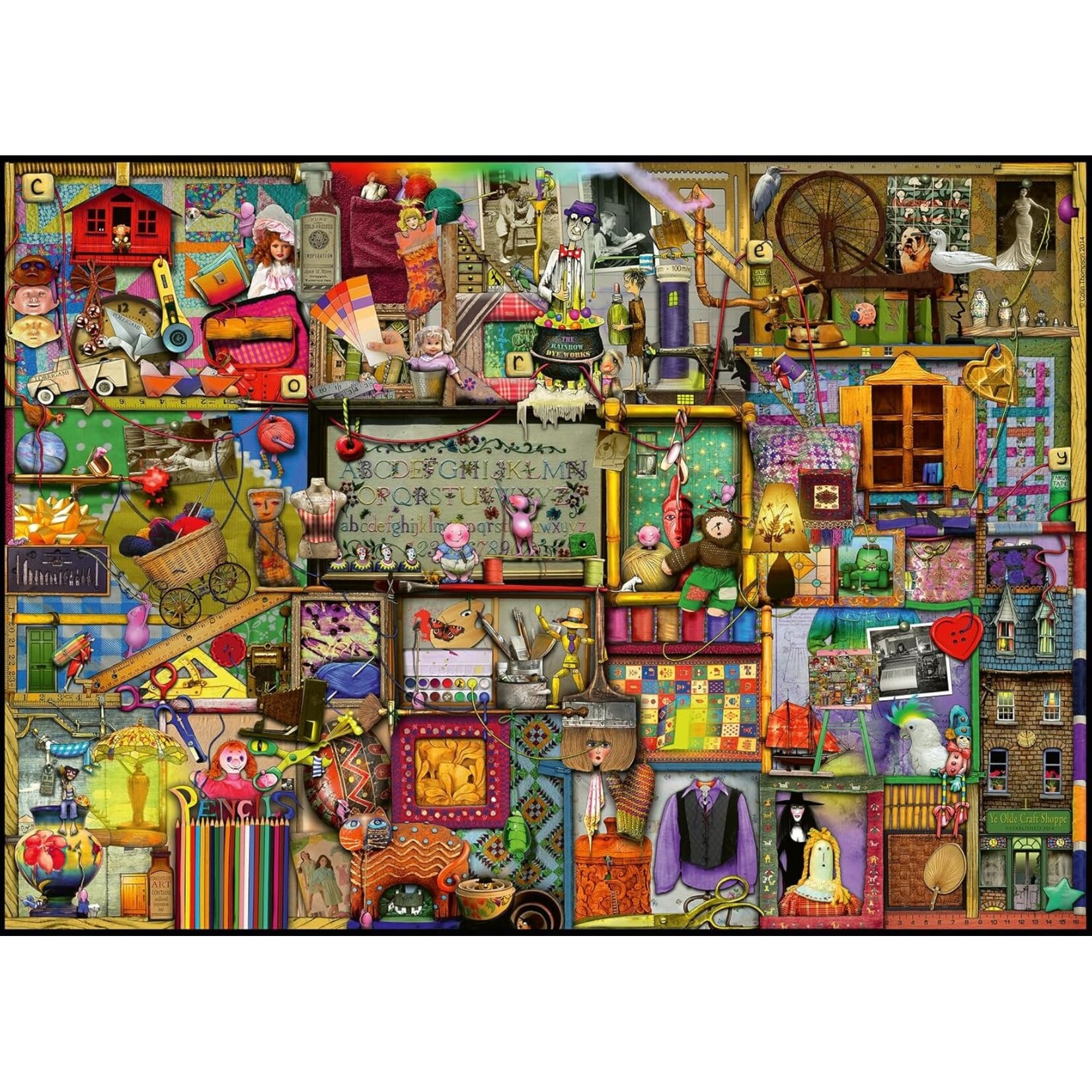 Ravensburger The Craft Cupboard - 1000 Piece Puzzle