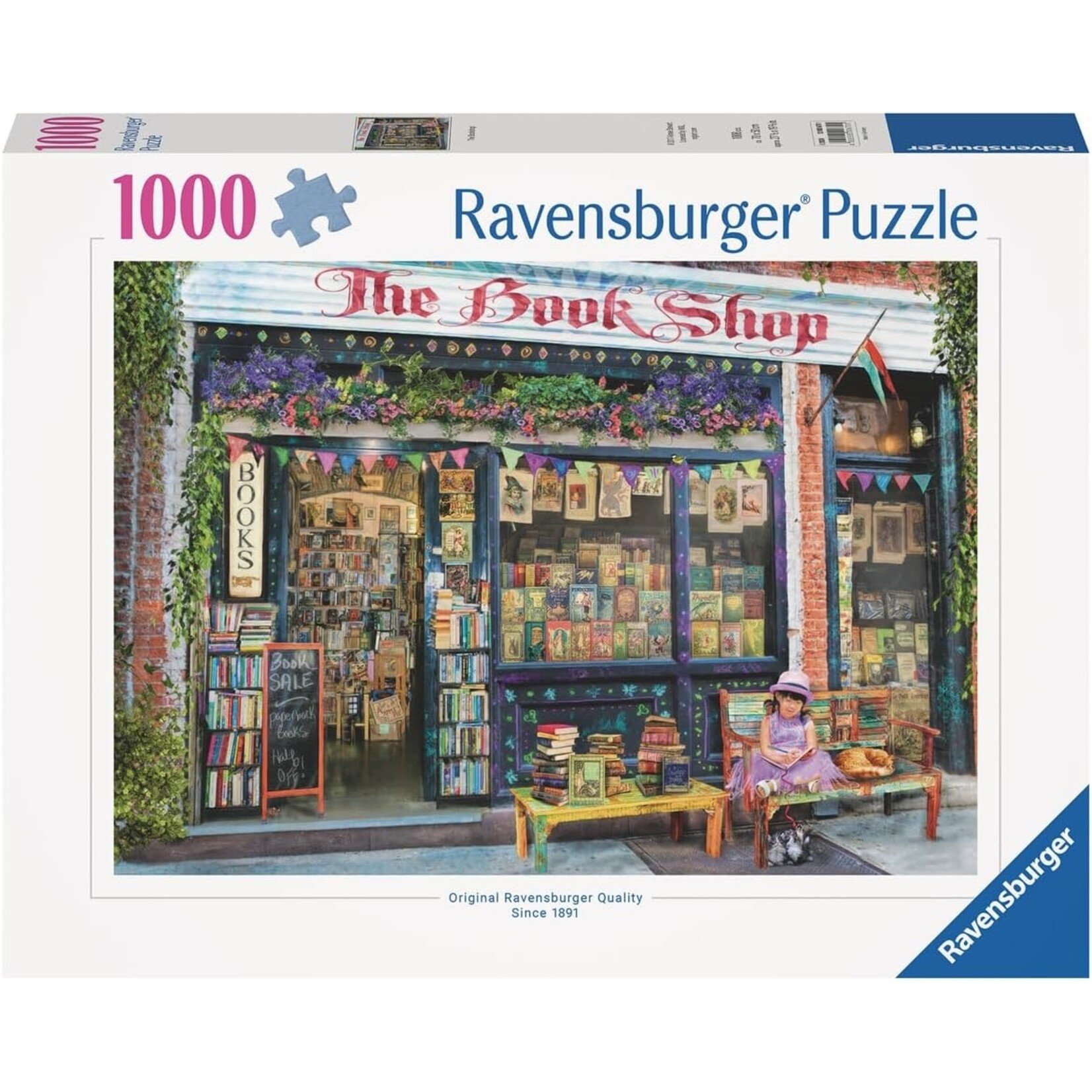 Ravensburger The Bookshop - 1000 Piece Puzzle