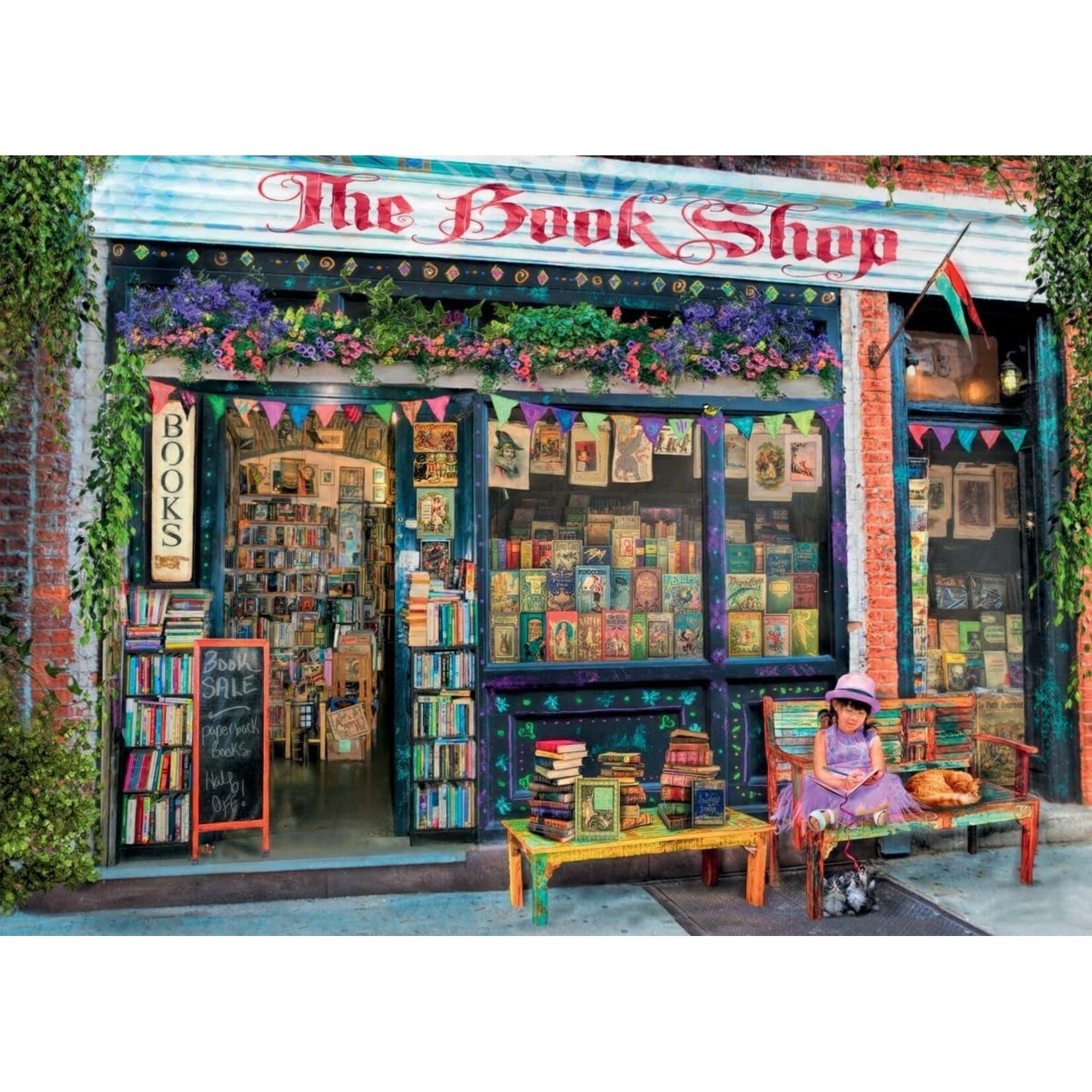 Ravensburger The Bookshop - 1000 Piece Puzzle