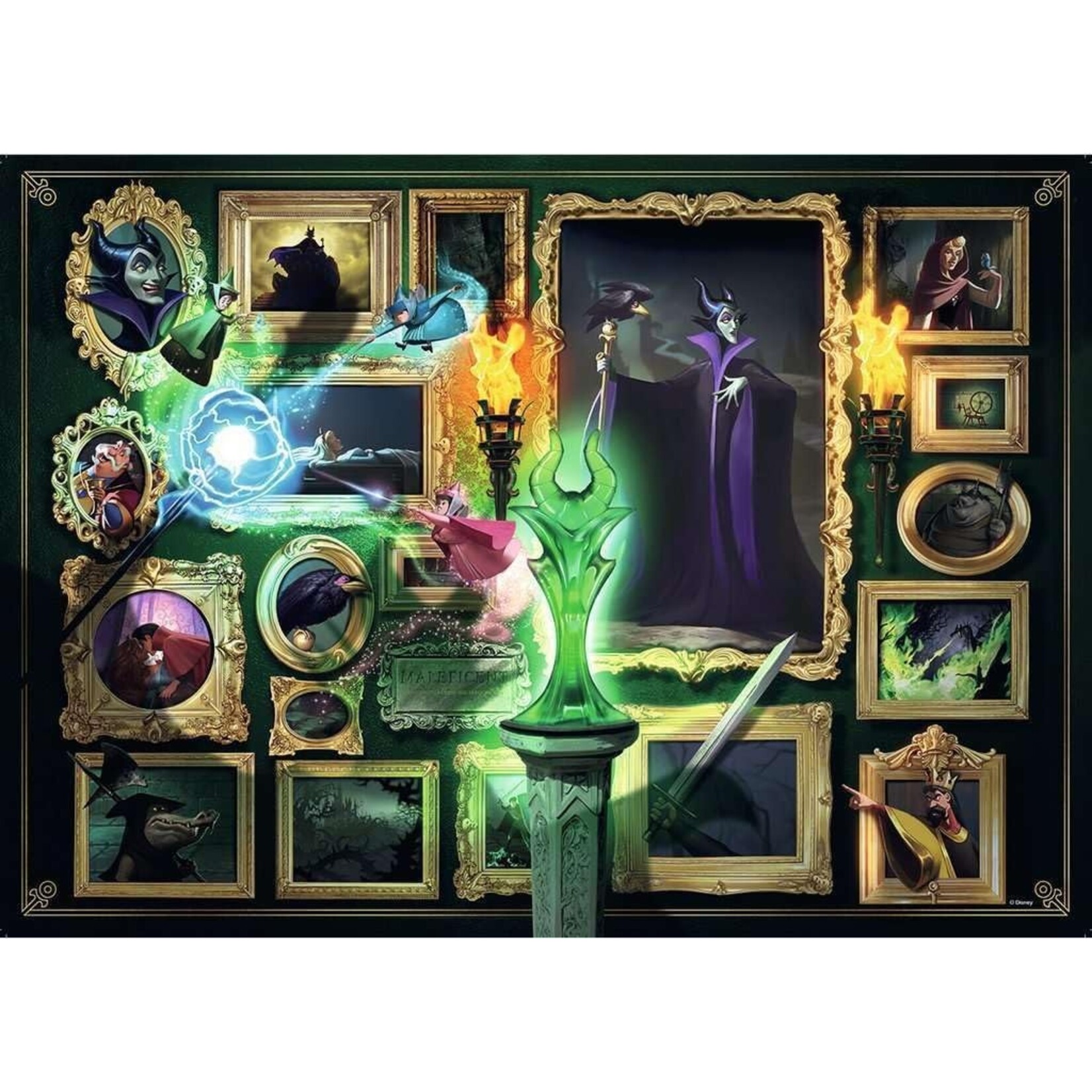 Ravensburger Disney Villainous: Maleficent - 1000 Piece Puzzle
