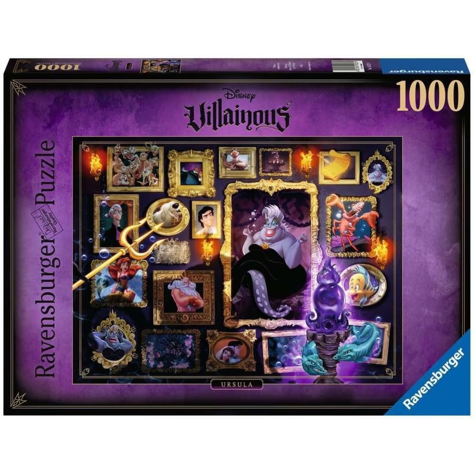 Ravensburger Disney Villainous: Ursula - 1000 Piece Puzzle