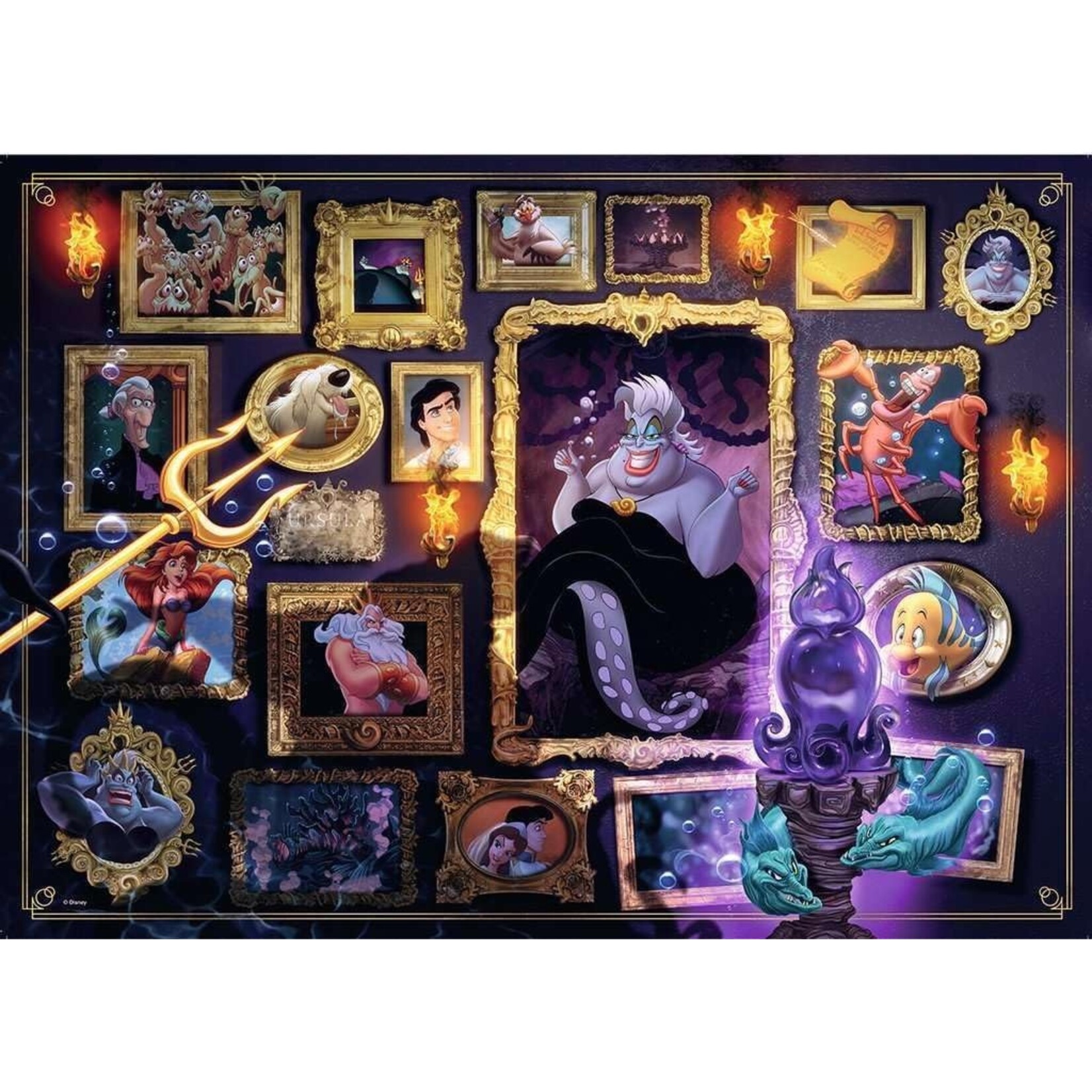 Ravensburger Disney Villainous: Ursula - 1000 Piece Puzzle