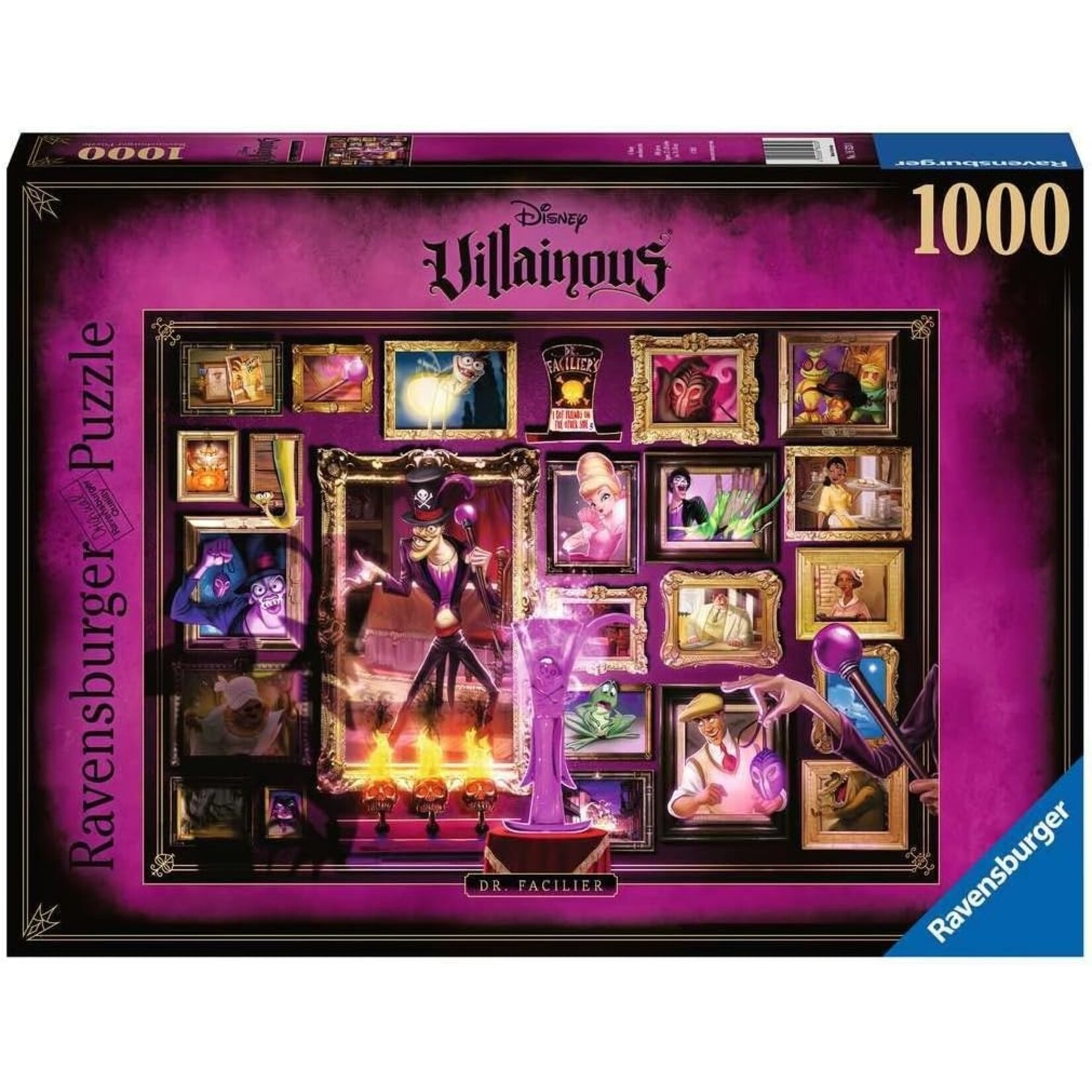 Ravensburger Disney Villainous: Dr. Facilier - 1000 Piece Puzzle