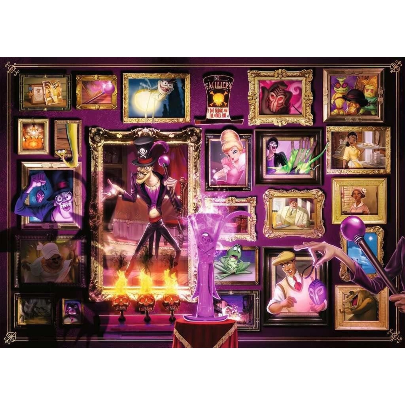 Ravensburger Disney Villainous: Dr. Facilier - 1000 Piece Puzzle