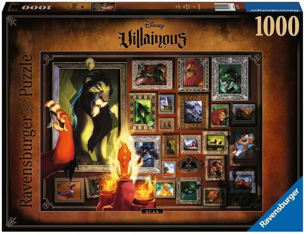 Disney Villainous: Scar - 1000 Piece Puzzle