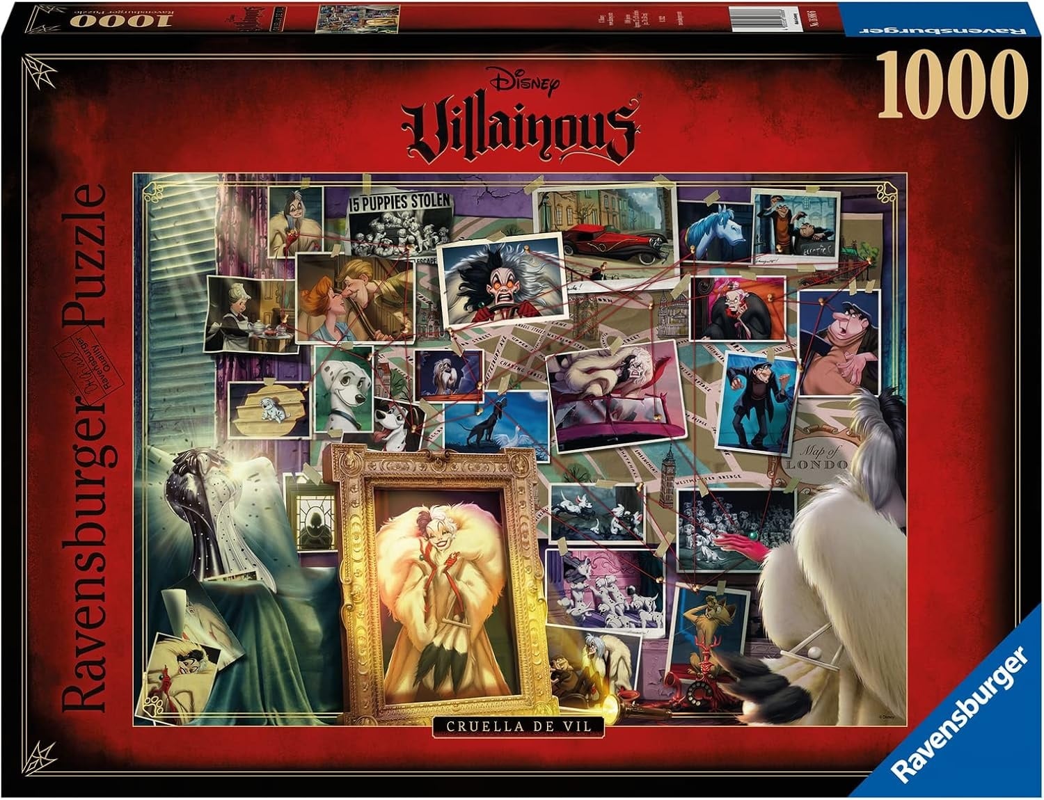 Disney Villainous: Cruella de Vil - 1000 Piece Puzzle