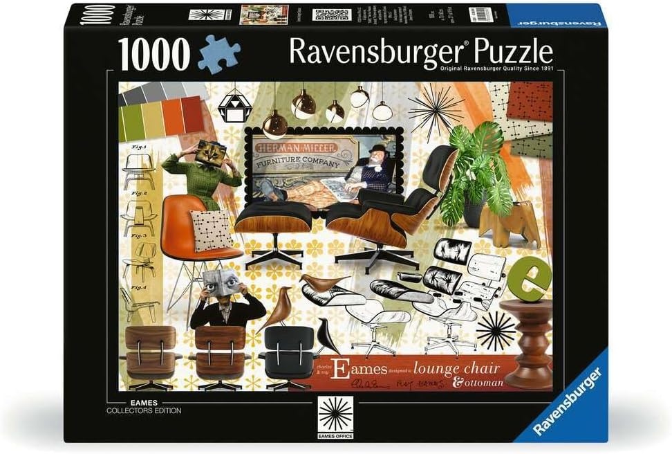 Eames Classic Designs - 1000 Piece Puzzle