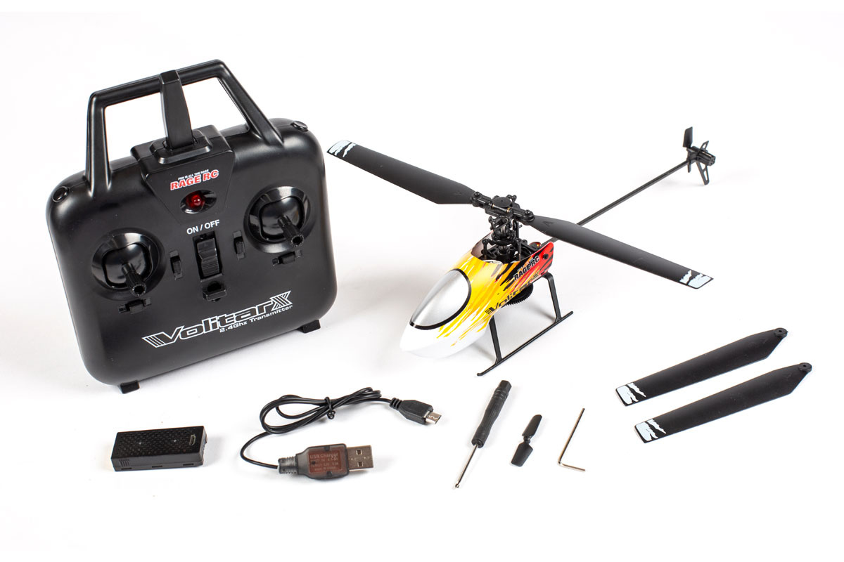 RGR 6001 Volitar X RTF Micro Heli Red