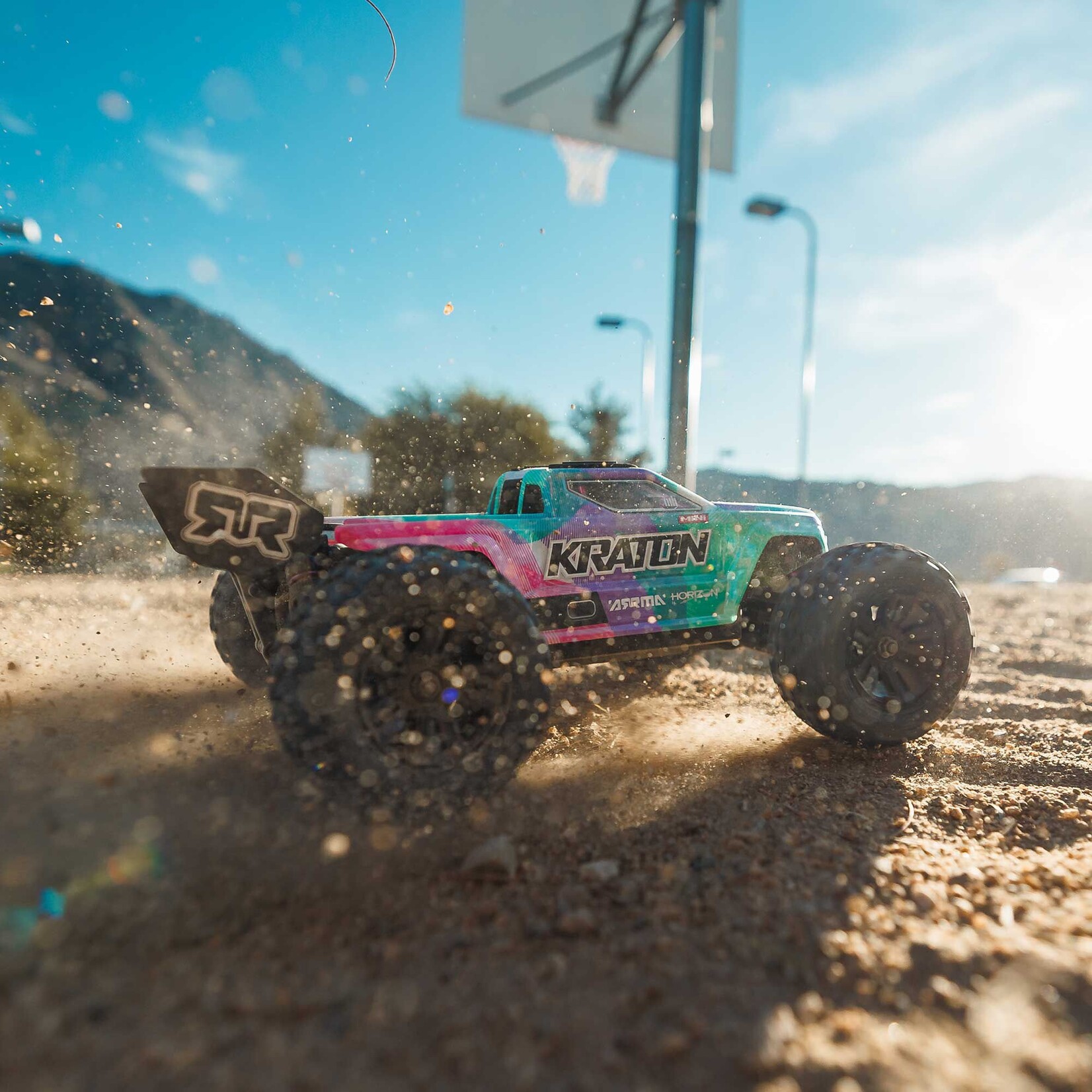 Arrma ARA2508ST2 1:16 Mini Kraton 3S DSC 4x4 RTR Teal/Pink