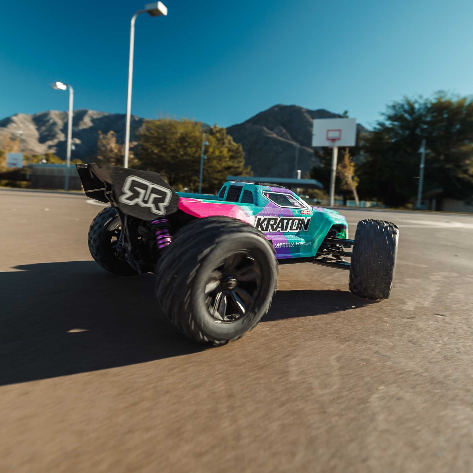 Arrma ARA2508ST2 1:16 Mini Kraton 3S DSC 4x4 RTR Teal/Pink