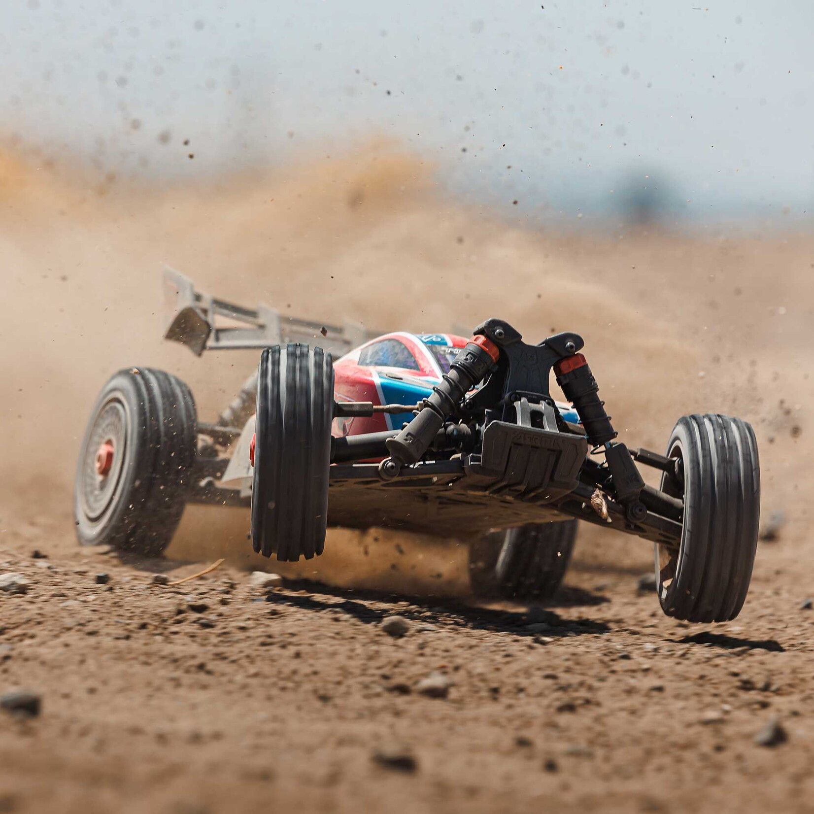 Arrma ARA4306V4T3 1:8 Typhon 4x4 223S BLX Brushless Buggy Red/Blue