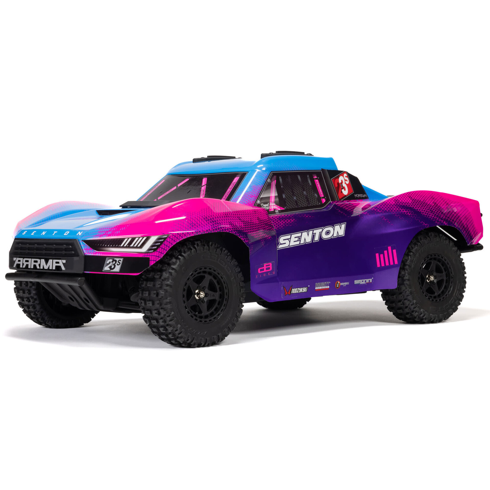 Arrma ARA4303V4T3 1:10 Senton 4x4 223S BLX Brushless Short Course Truck RTR w/DCS Blue
