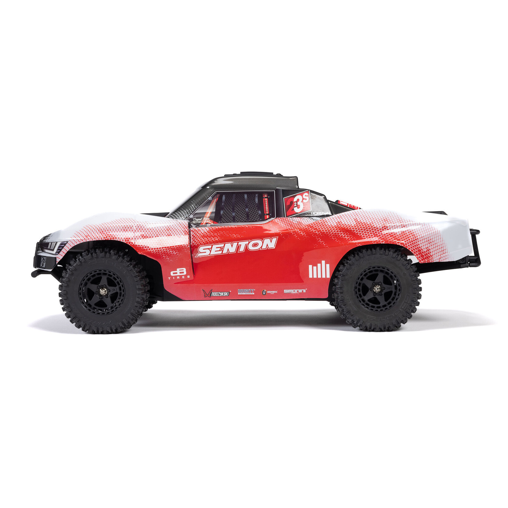 Arrma ARA4303V4T2 1:10 Senton 4x4 223S BLX Brushless Short Course Truck RTR w/DSC Red