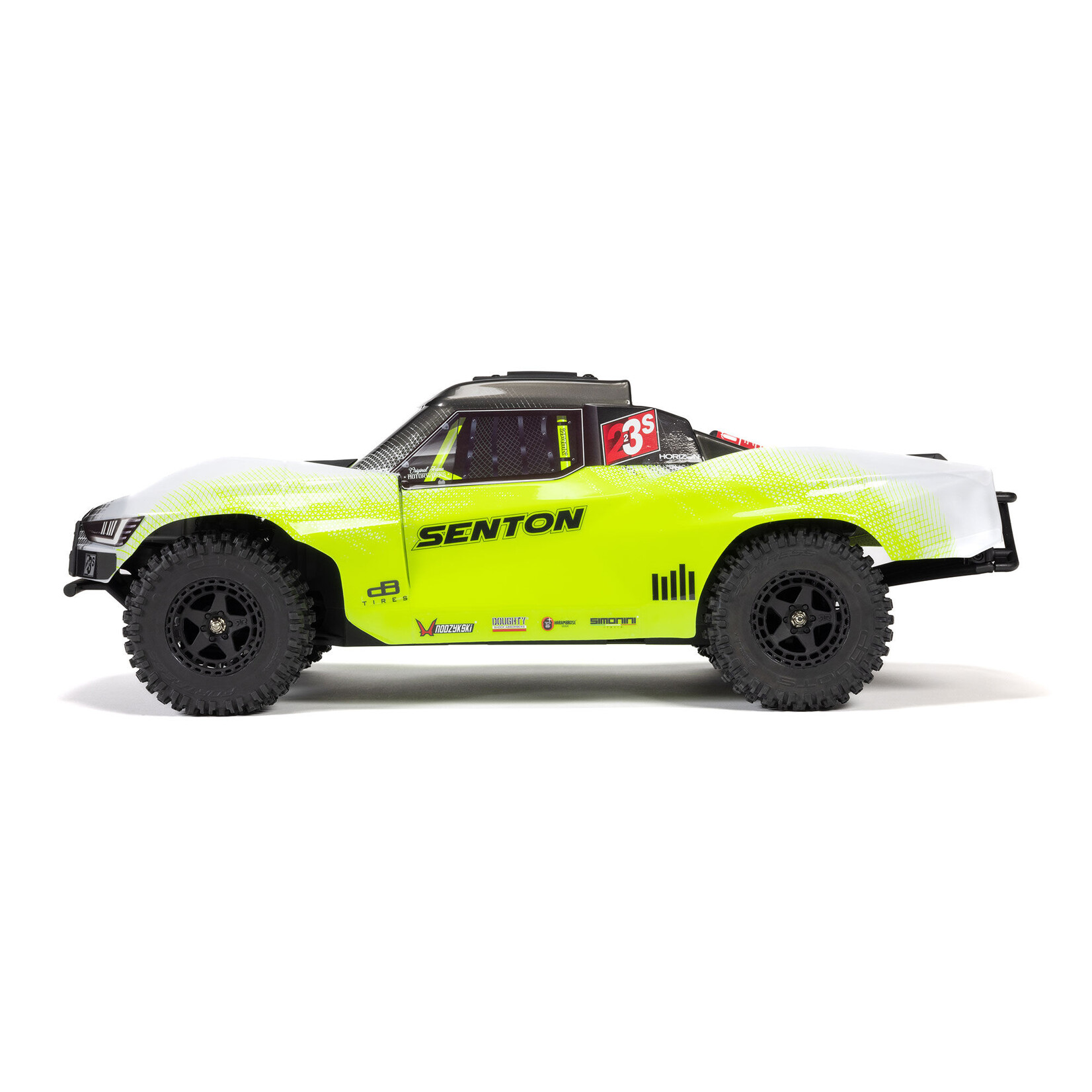 Arrma ARA4303V4T1 1:10 Senton 4x4 223S BLX Brushless Short Course RTR w/DSC Yellow