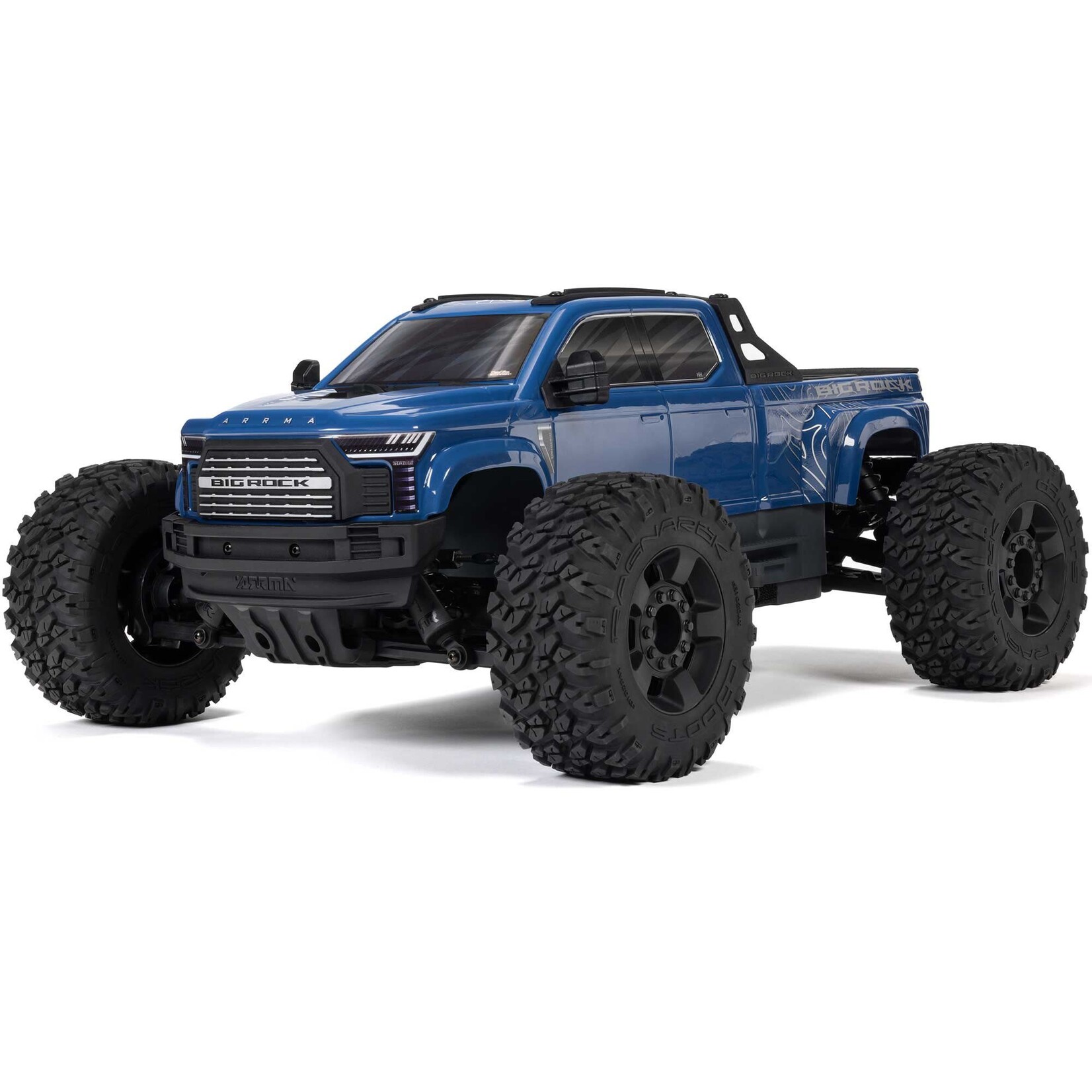 Arrma ARA4312V4T3 1:10 Big Rock 4x4 223S BLX Brushless Street Truck RTR w/DSC Blue