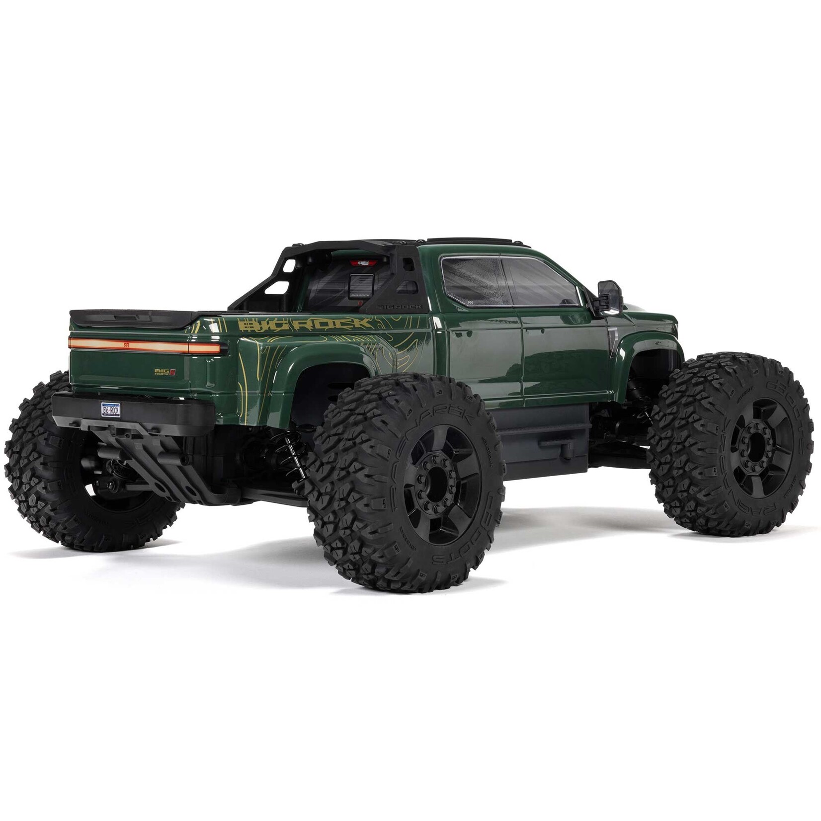 Arrma ARA4312V4T2 1:10 Big Rock 4x4 223S BLX Brushless Street Truck w/DSC Green