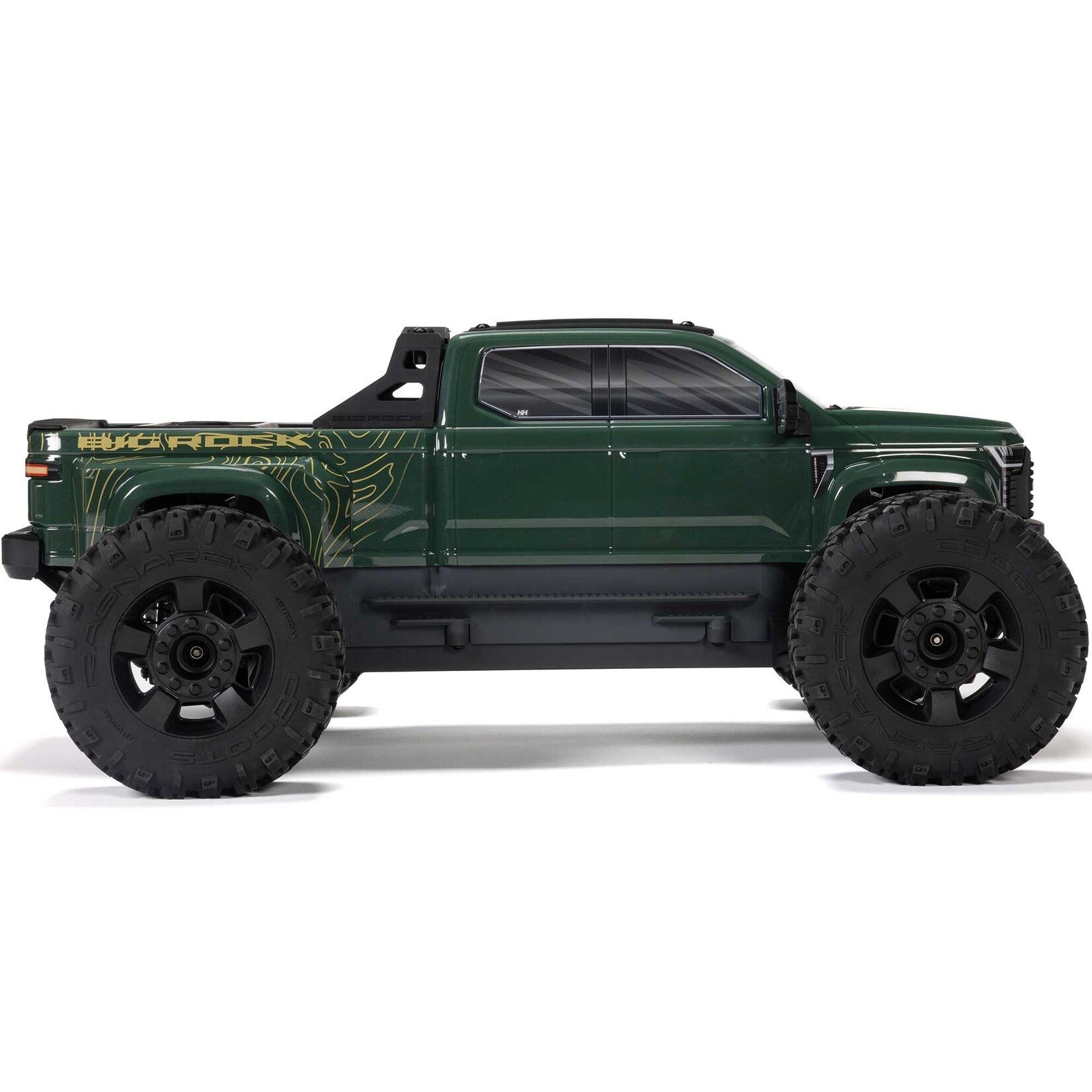Arrma ARA4312V4T2 1:10 Big Rock 4x4 223S BLX Brushless Street Truck w/DSC Green