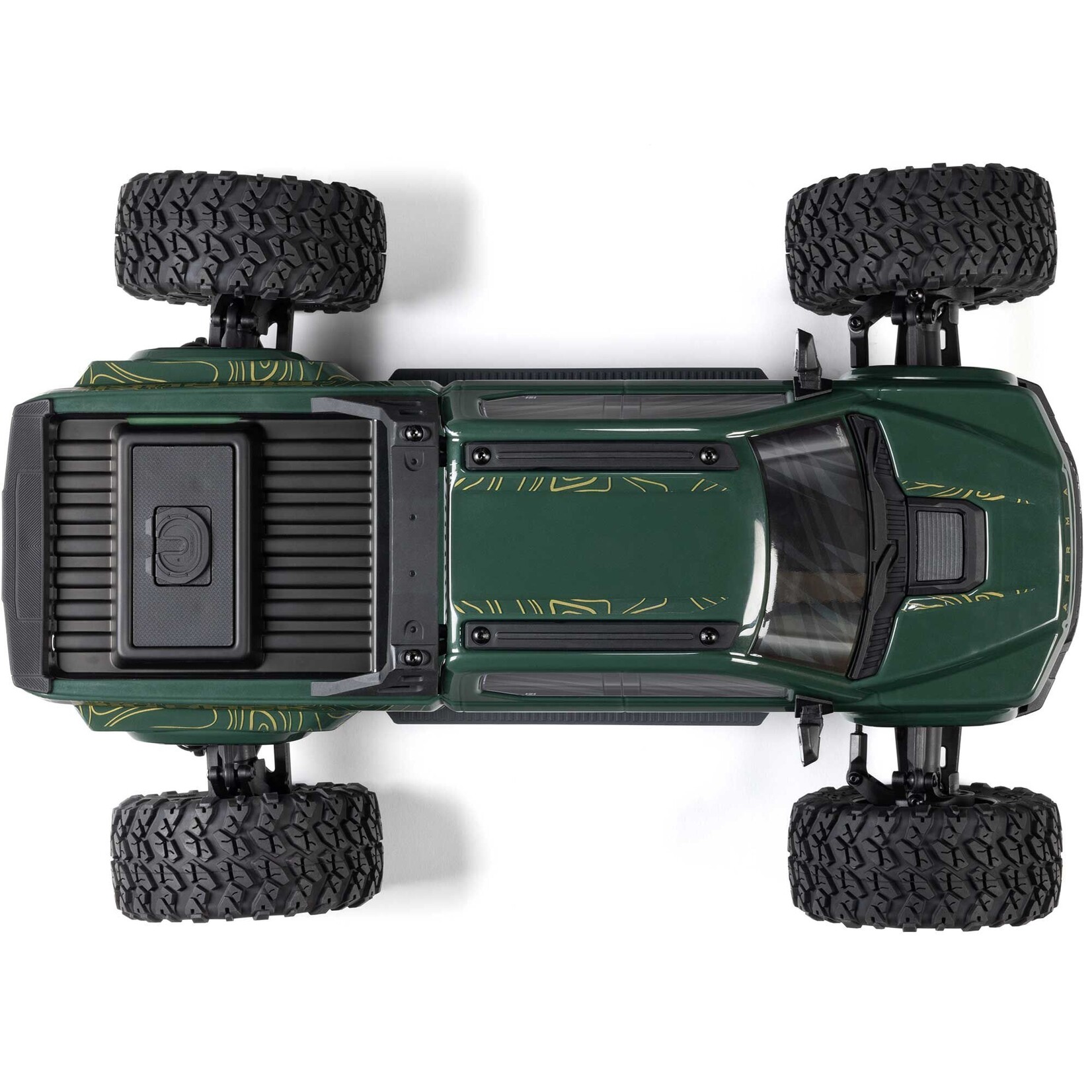 Arrma ARA4312V4T2 1:10 Big Rock 4x4 223S BLX Brushless Street Truck w/DSC Green