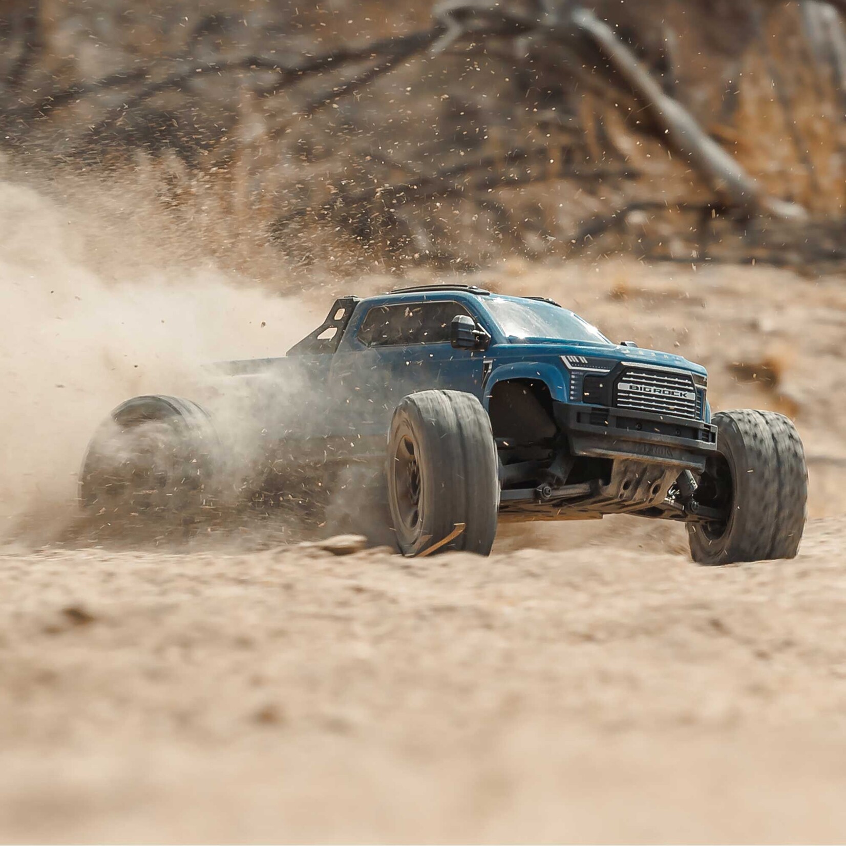 Arrma ARA4312V4T3 1:10 Big Rock 4x4 223S BLX Brushless Street Truck RTR w/DSC Blue