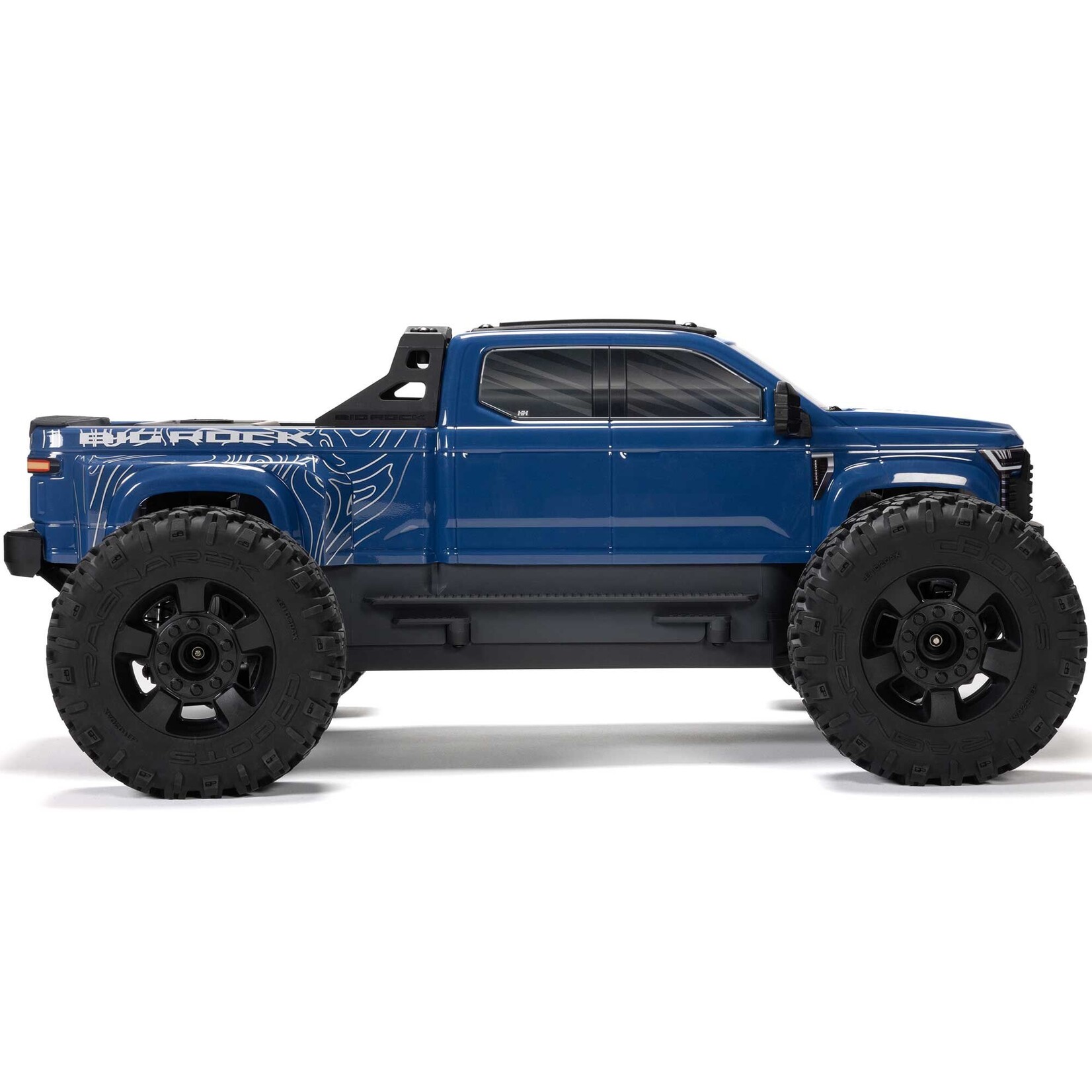 Arrma ARA4312V4T3 1:10 Big Rock 4x4 223S BLX Brushless Street Truck RTR w/DSC Blue