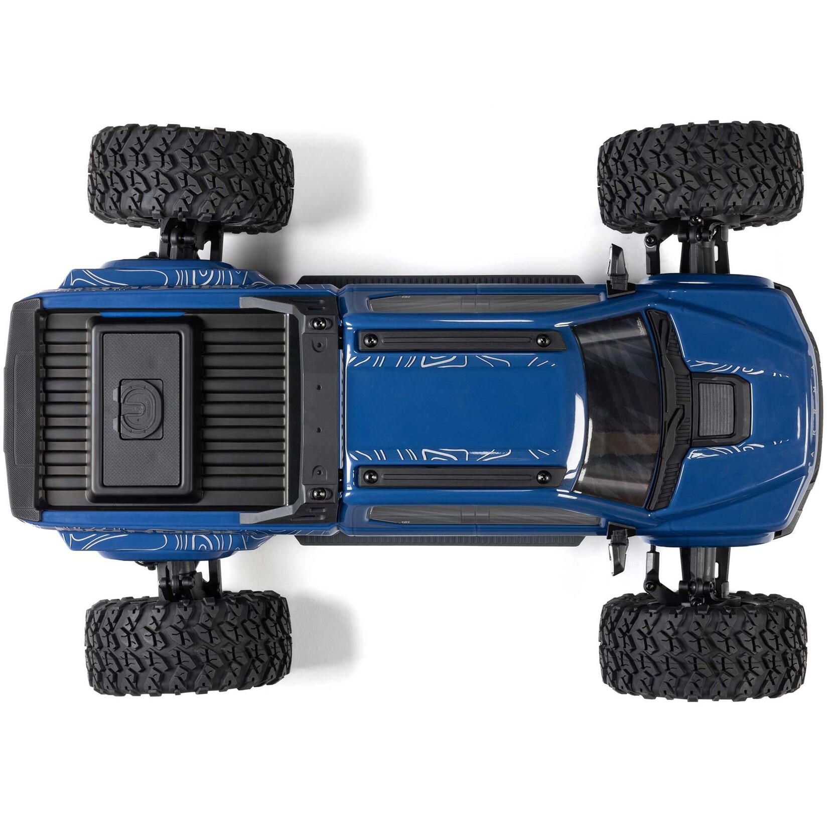 Arrma ARA4312V4T3 1:10 Big Rock 4x4 223S BLX Brushless Street Truck RTR w/DSC Blue