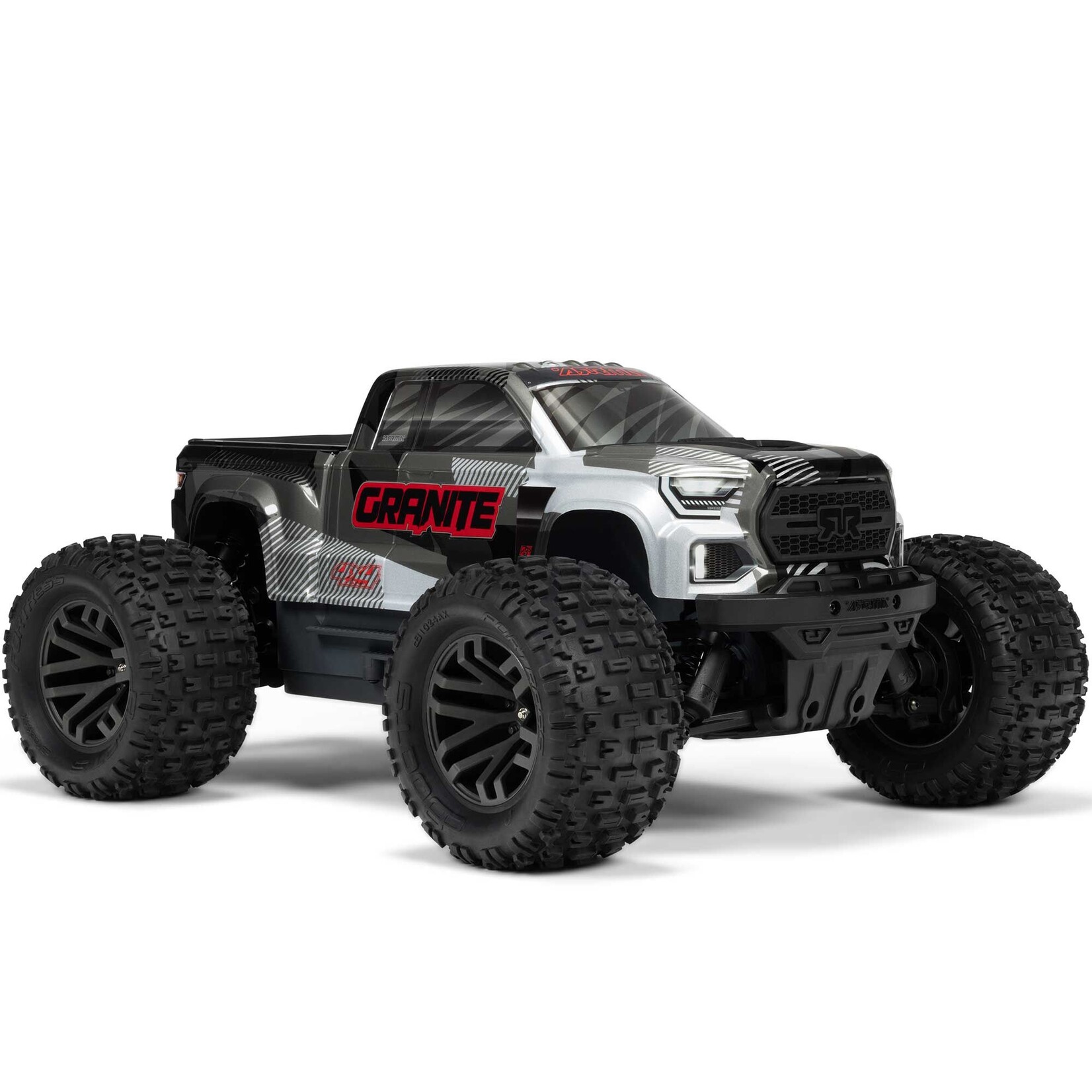 Arrma ARA4302V4T3 1:10 Granite 4x4 223S BLX Brushless Monster Truck RTR w/DSC Gun Metal
