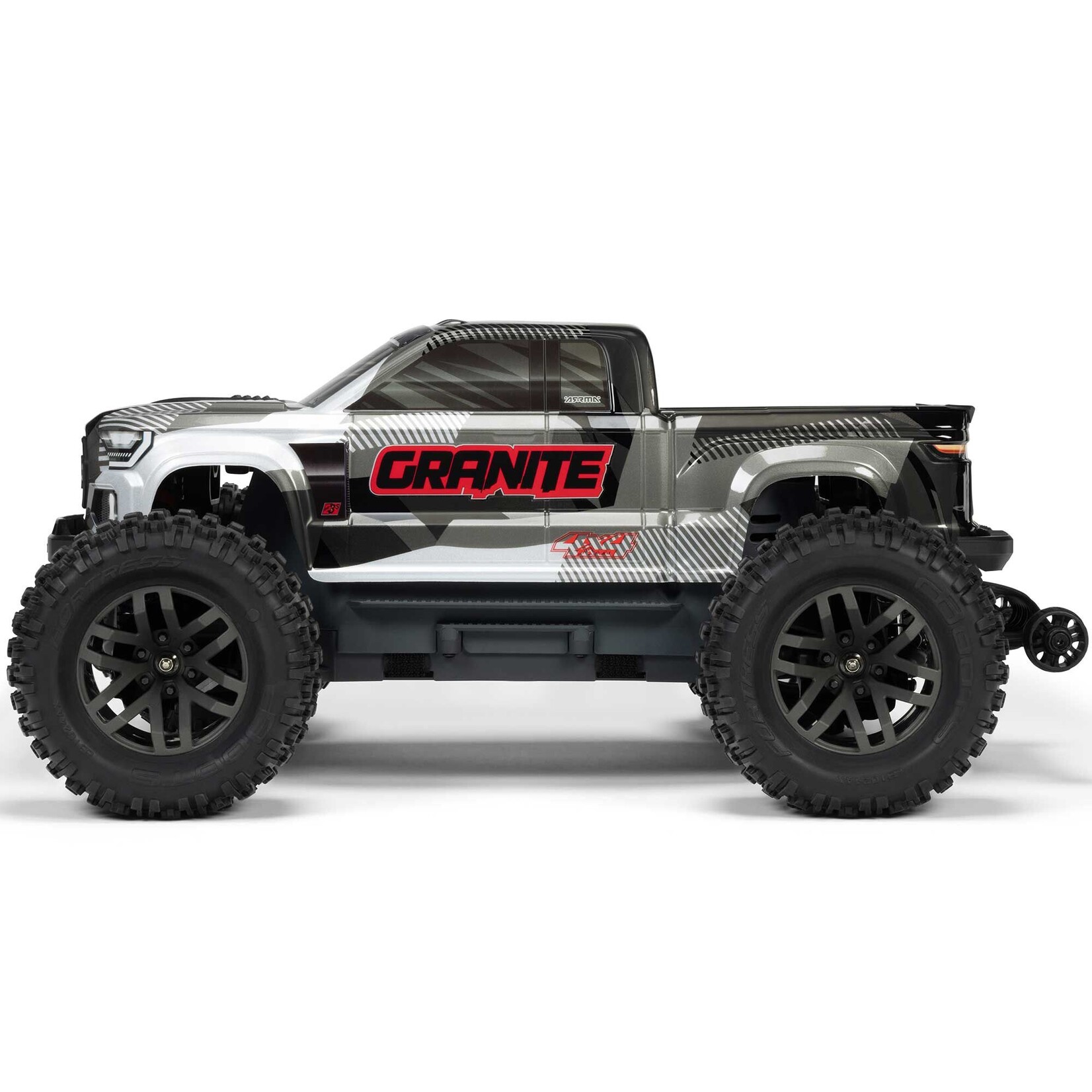 Arrma ARA4302V4T3 1:10 Granite 4x4 223S BLX Brushless Monster Truck RTR w/DSC Gun Metal