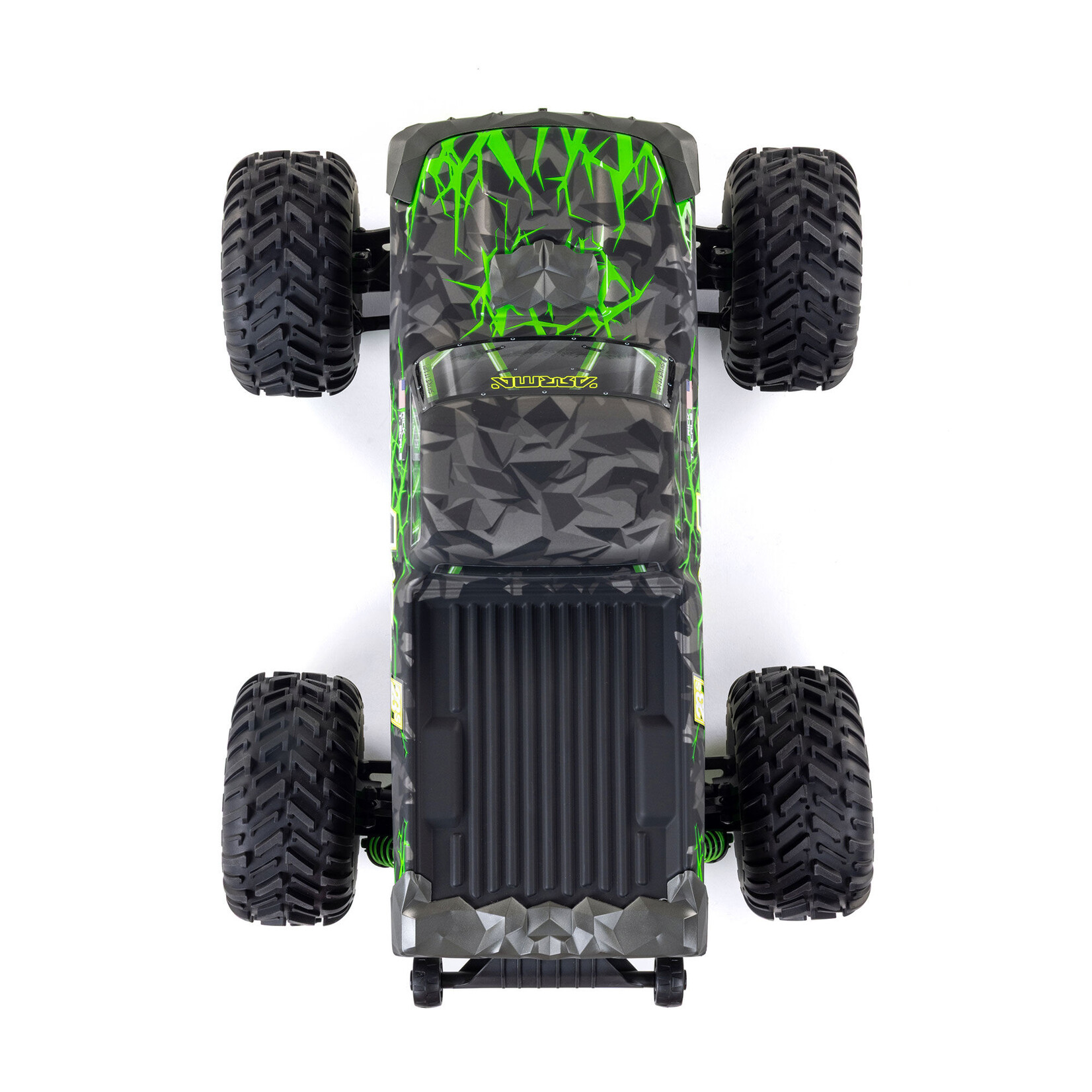 Arrma ARA3537T2 1:10 QUAKE 223S DSC 2WD RTR Brushless Monster Truck Green