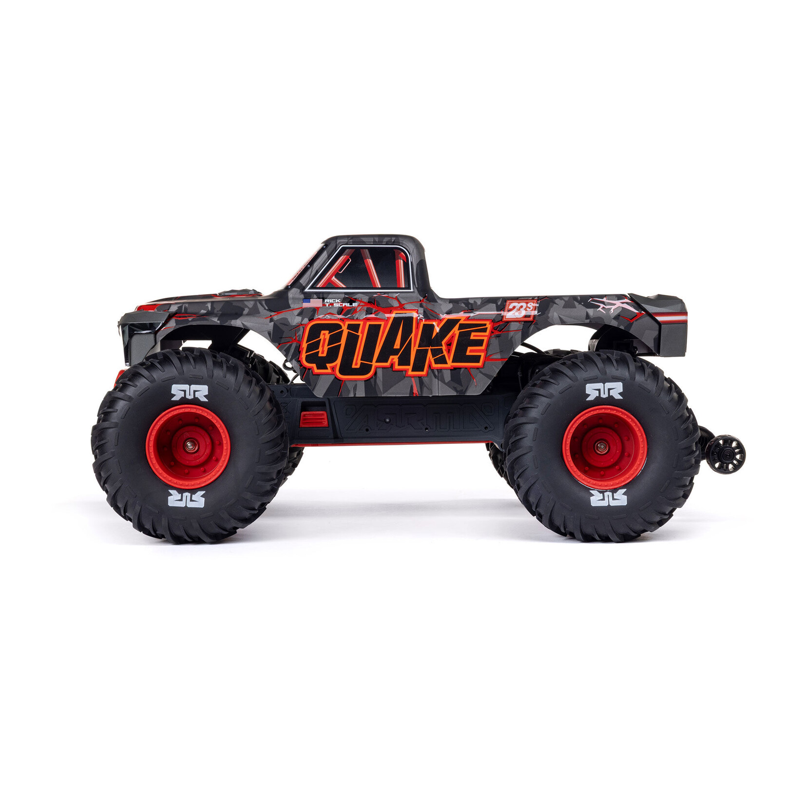Arrma ARA3537T1 1:10 QUAKE 223S DSC 2WD RTR Brushless Monster Truck Red