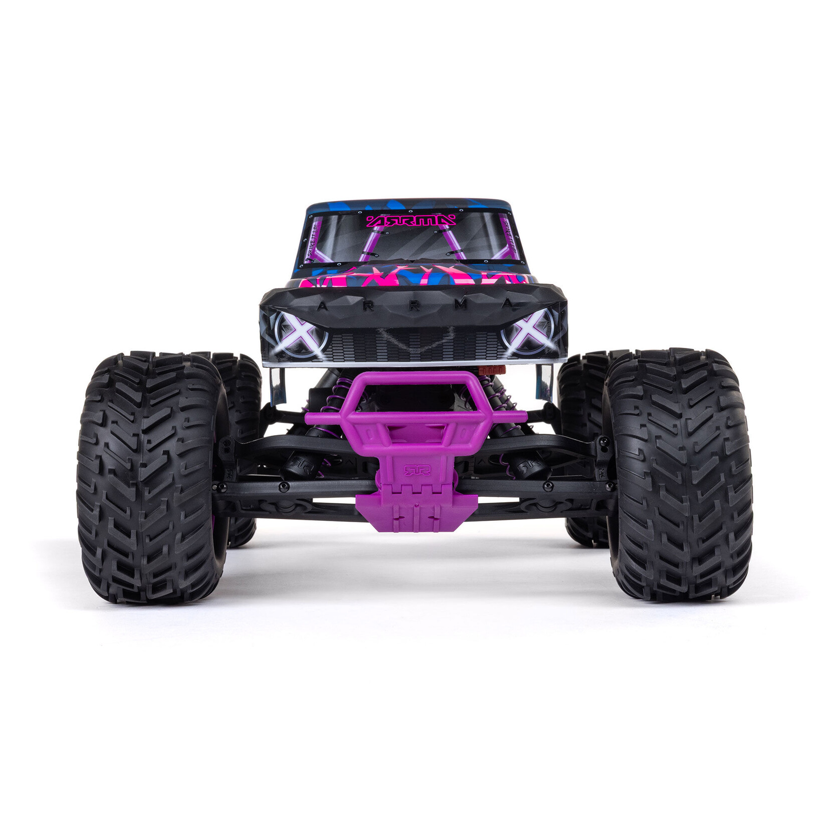 Arrma ARA3537T3 1:10 QUAKE 223S DSC 2WD RTR Brushless Monster Truck Purple