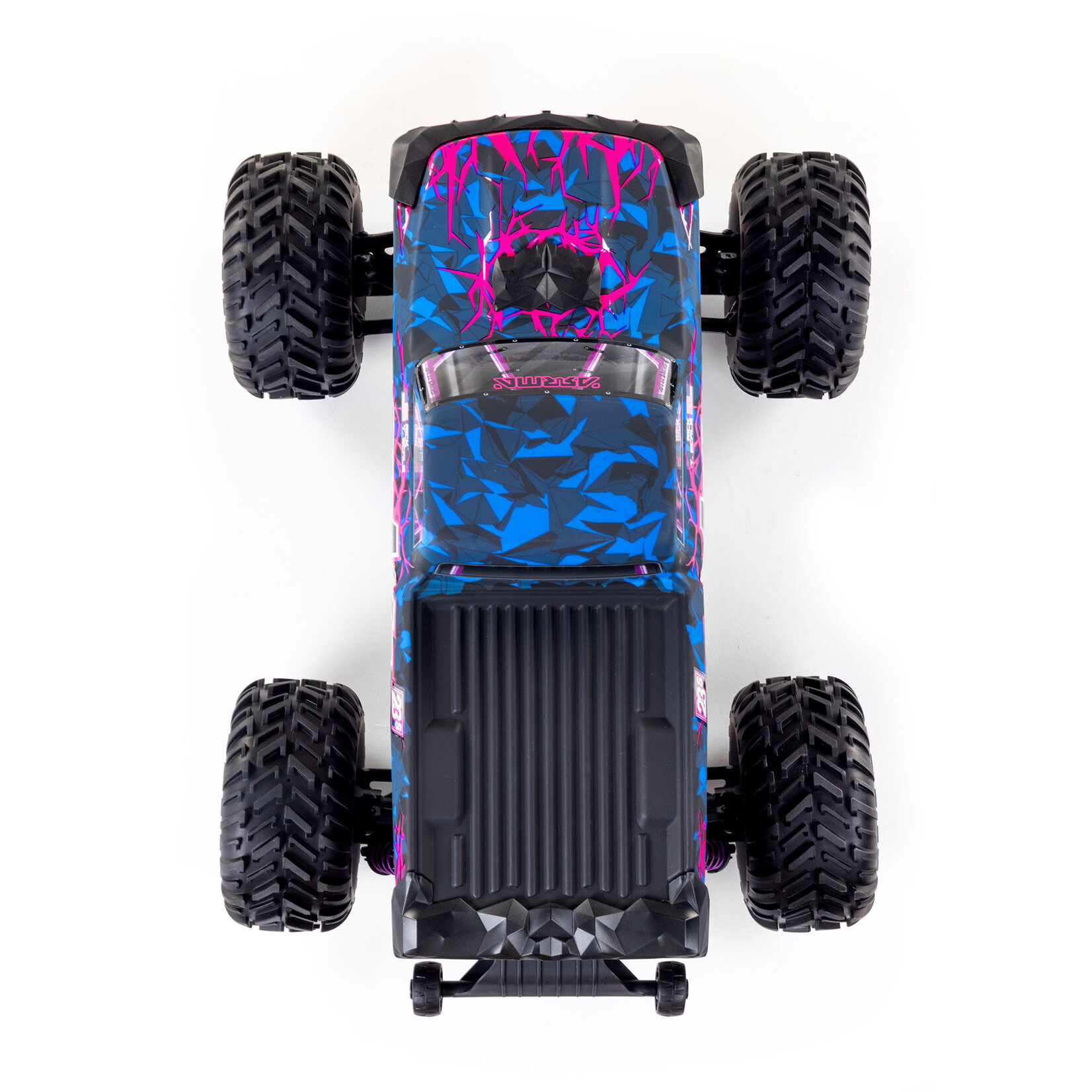 Arrma ARA3537T3 1:10 QUAKE 223S DSC 2WD RTR Brushless Monster Truck Purple