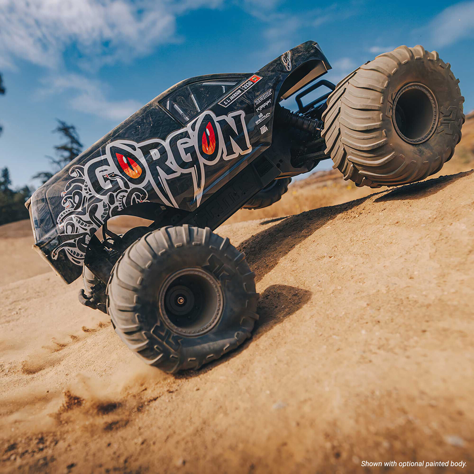 Arrma ARA3230SKT2 1:10 Gorgon 2WD RTA Kit Brushed Monster Truck
