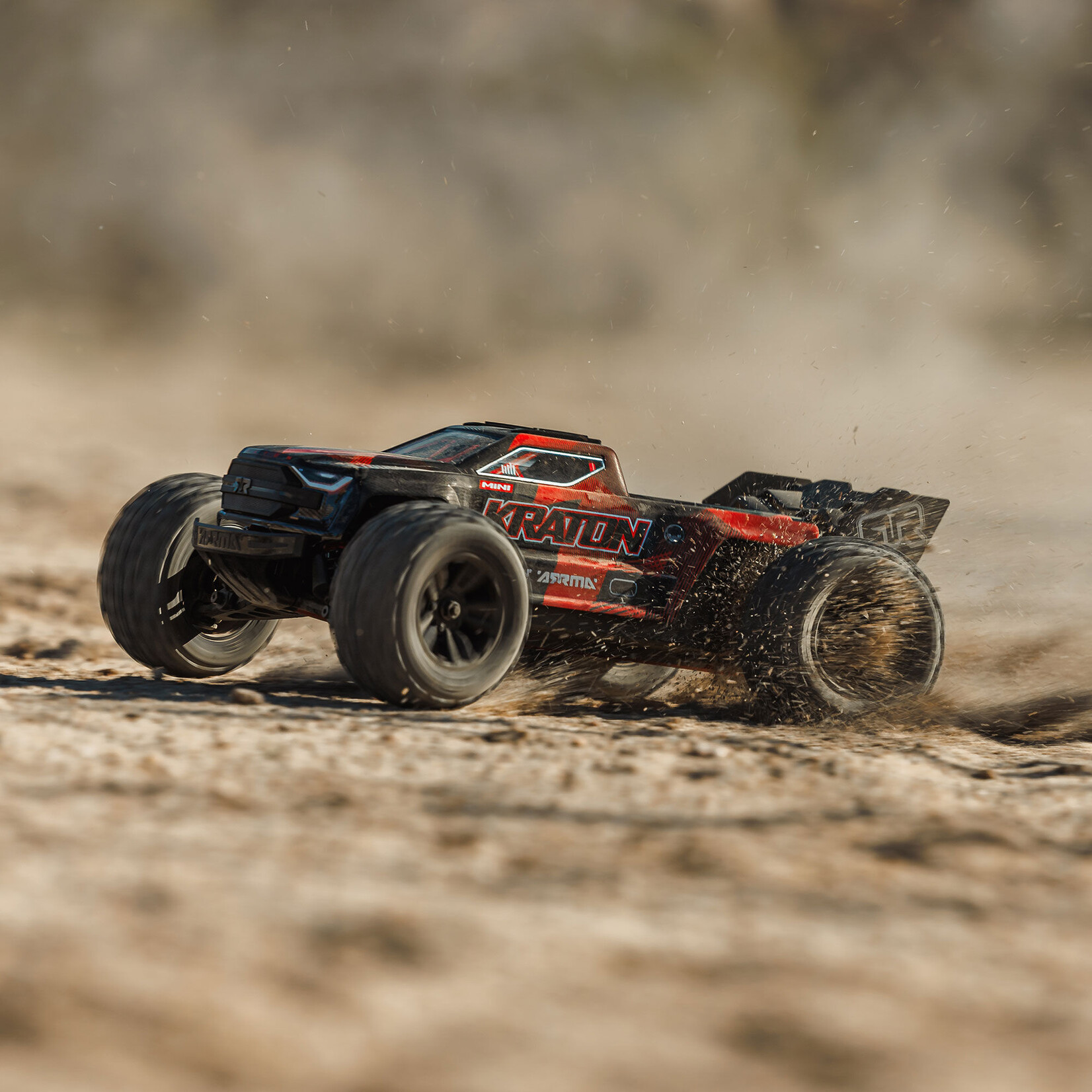 Arrma ARA2508T1 1:16 Mini Kraton 3S DSC 4x4 RTR Black/Red (No battery/charger)