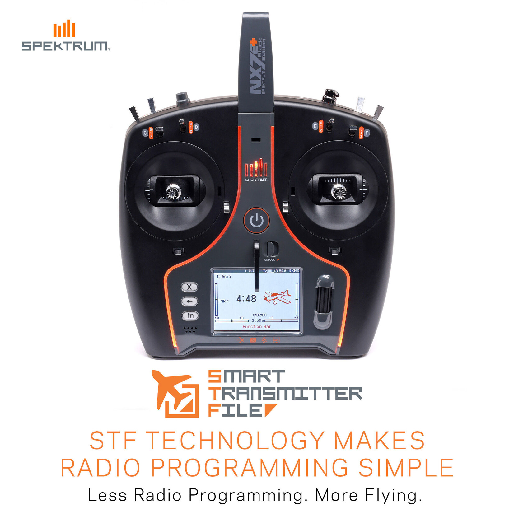 Spektrum SPMR7120 NX7e+ Black Edition 14 Channel Transmitter