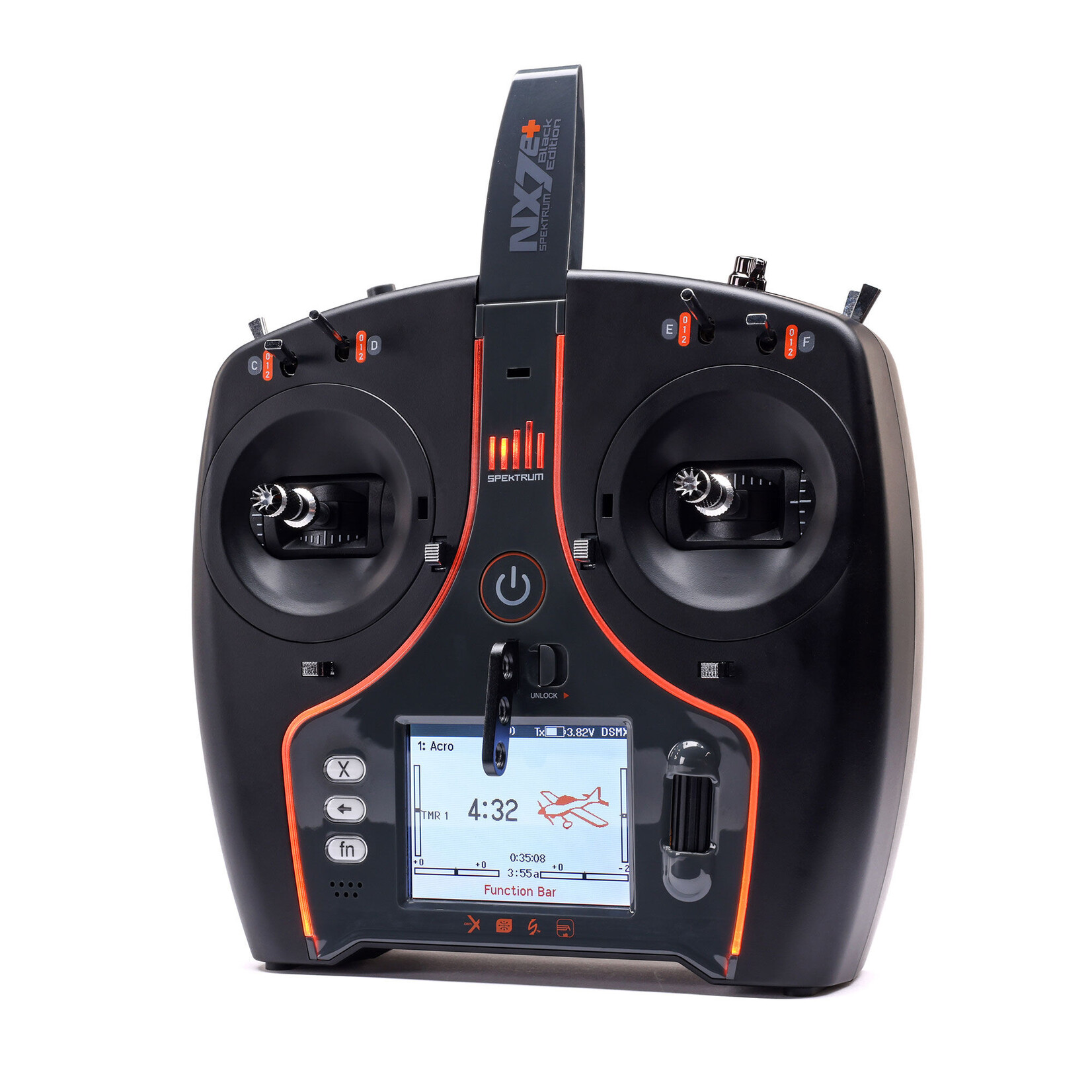 Spektrum SPMR7120 NX7e+ Black Edition 14 Channel Transmitter
