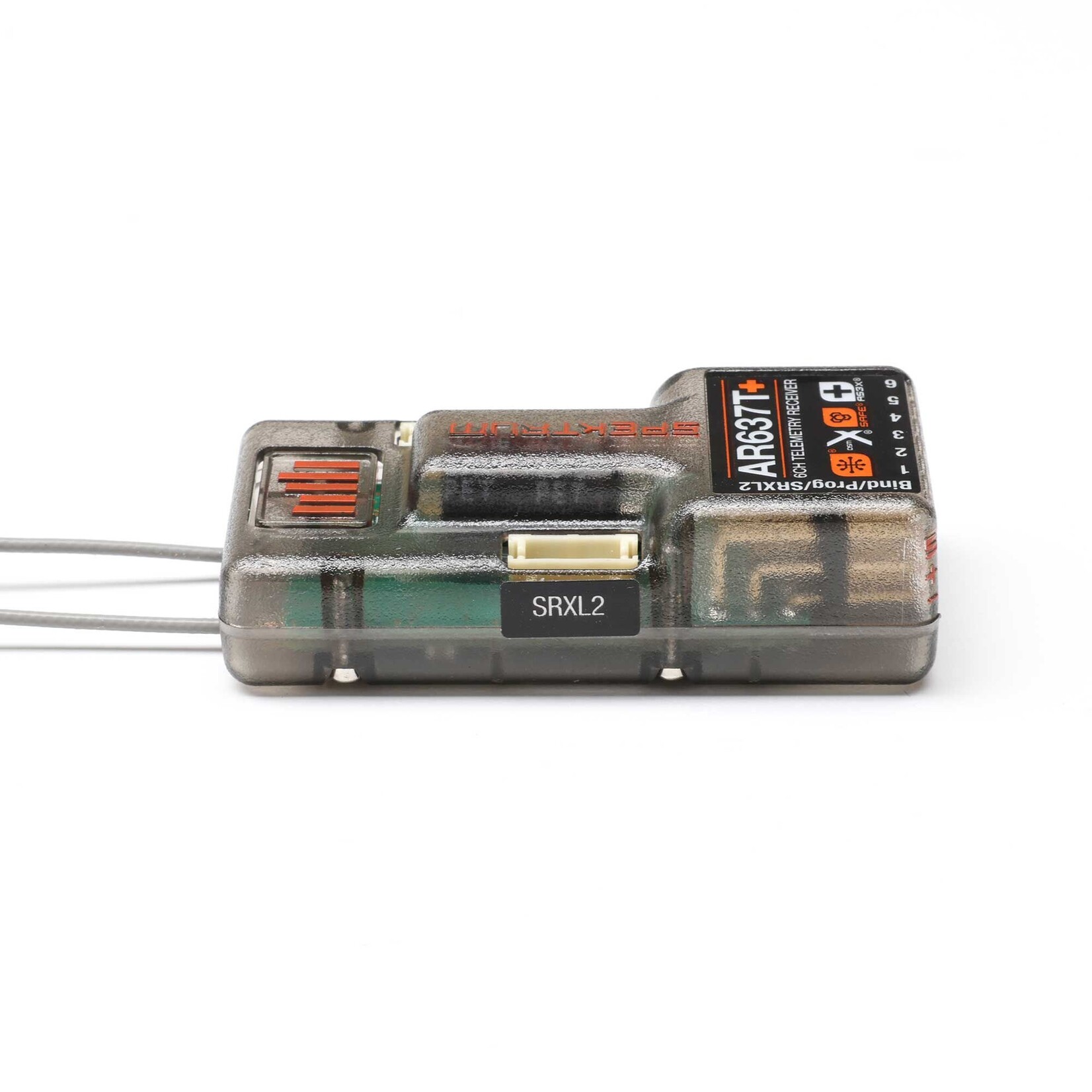Spektrum SPM-1032 AR637T+ 6 Channel AS3X+ & Safe Receiver
