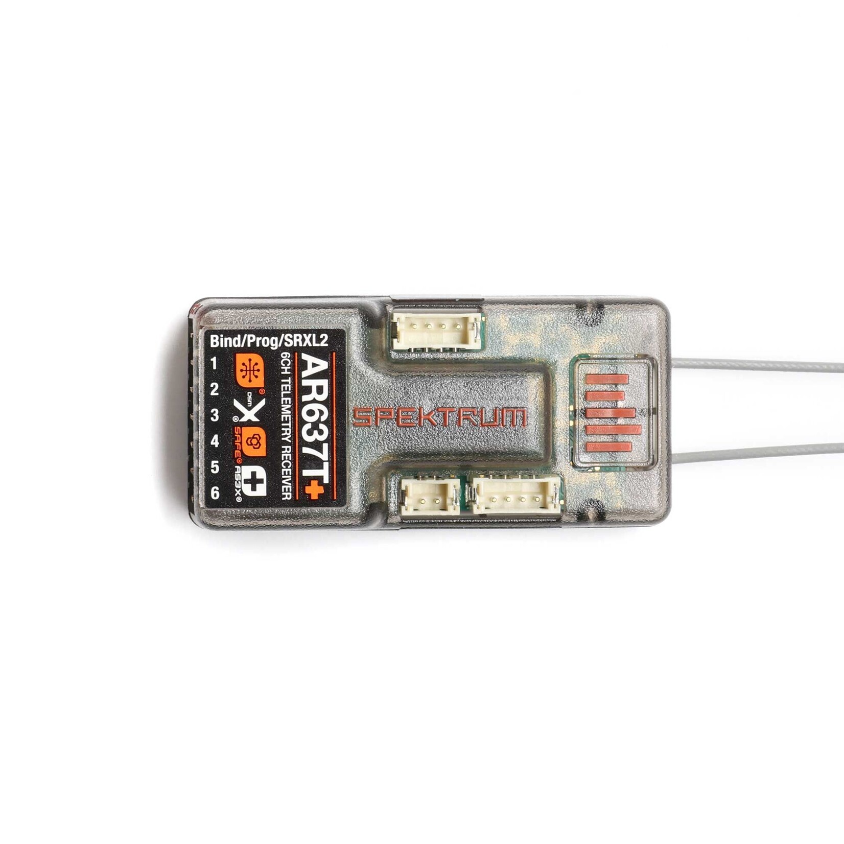 Spektrum SPM-1032 AR637T+ 6 Channel AS3X+ & Safe Receiver