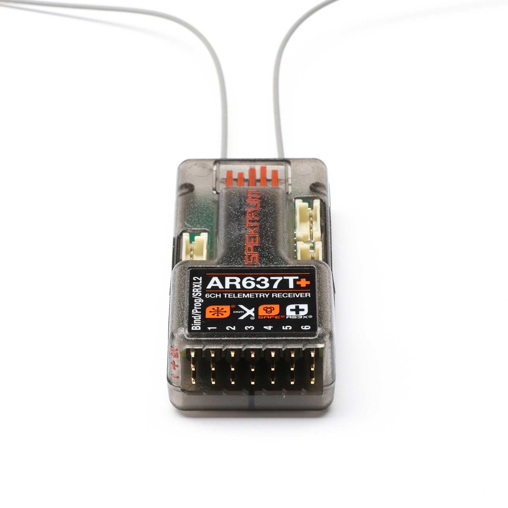 Spektrum SPM-1032 AR637T+ 6 Channel AS3X+ & Safe Receiver