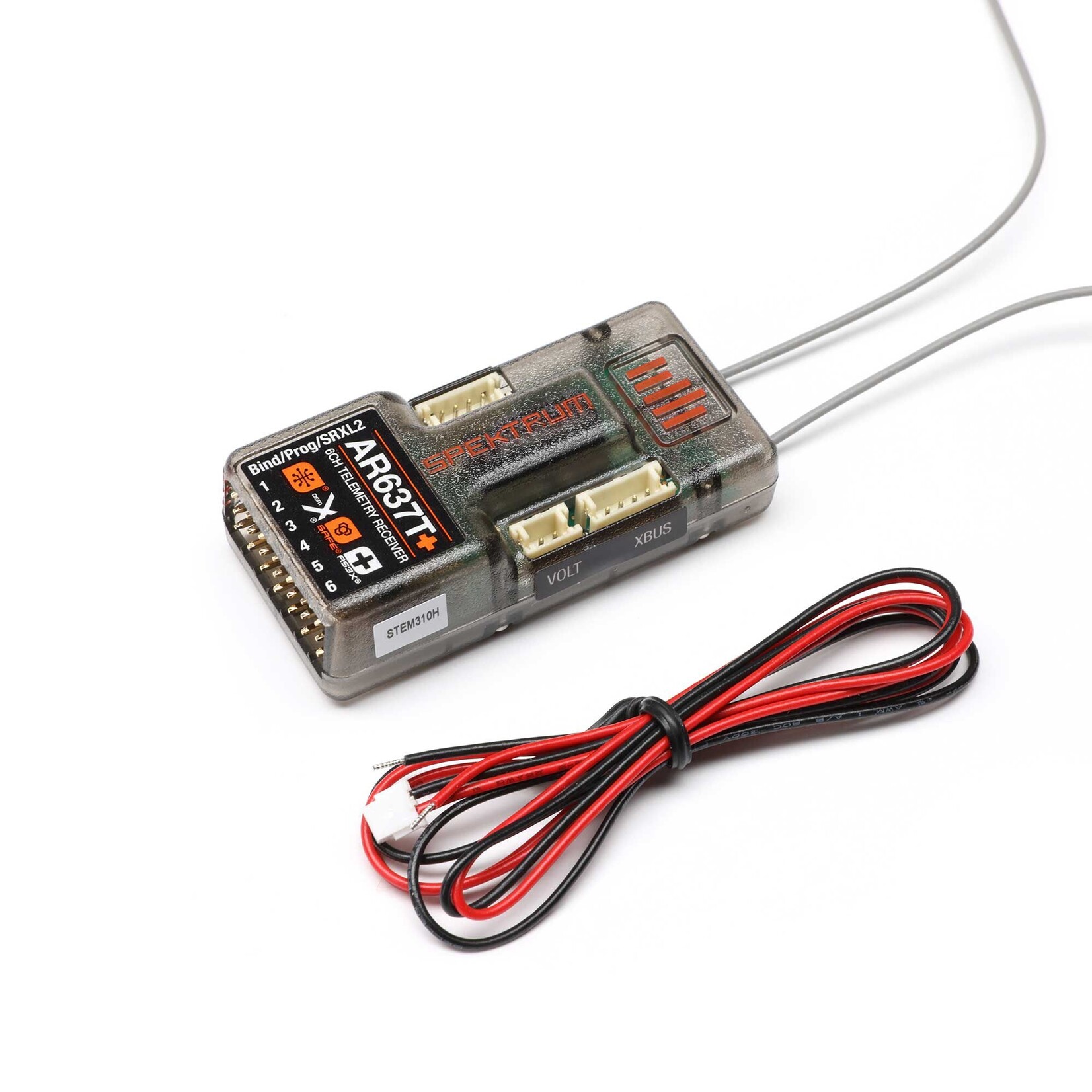 Spektrum SPM-1032 AR637T+ 6 Channel AS3X+ & Safe Receiver