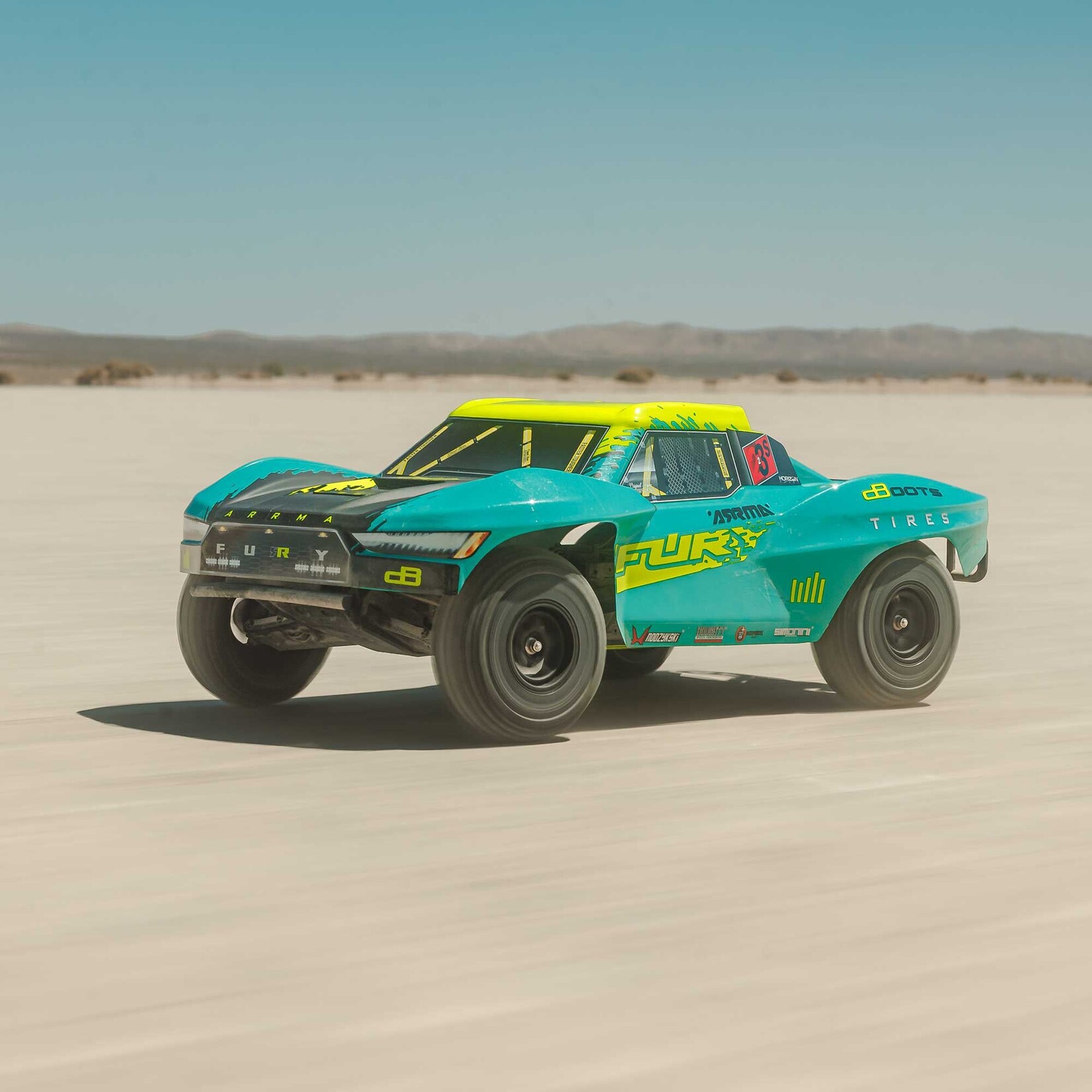 Arrma ARA3521T2 1:10 Fury 2WD 223S BLX Short Course Truck RTR w/DSC Green